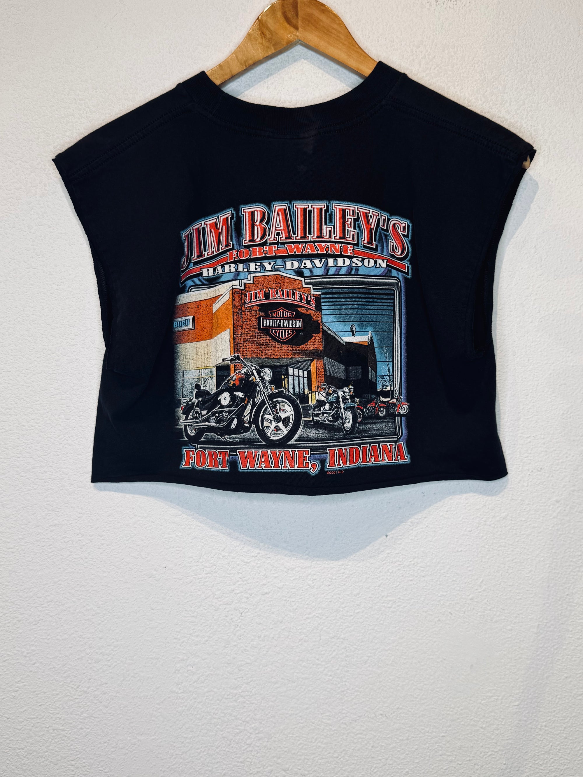Indiana Harley Vintage Crop Tank