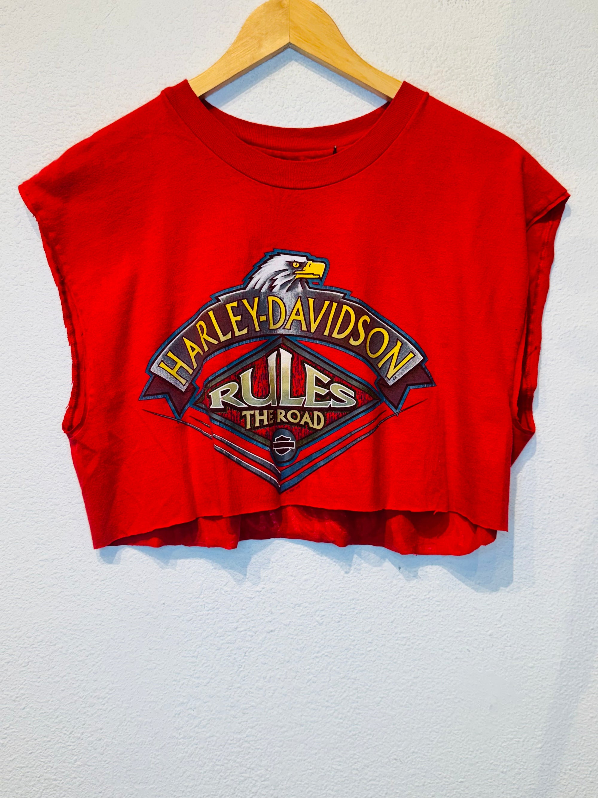Rules Harley Vintage Crop Tank