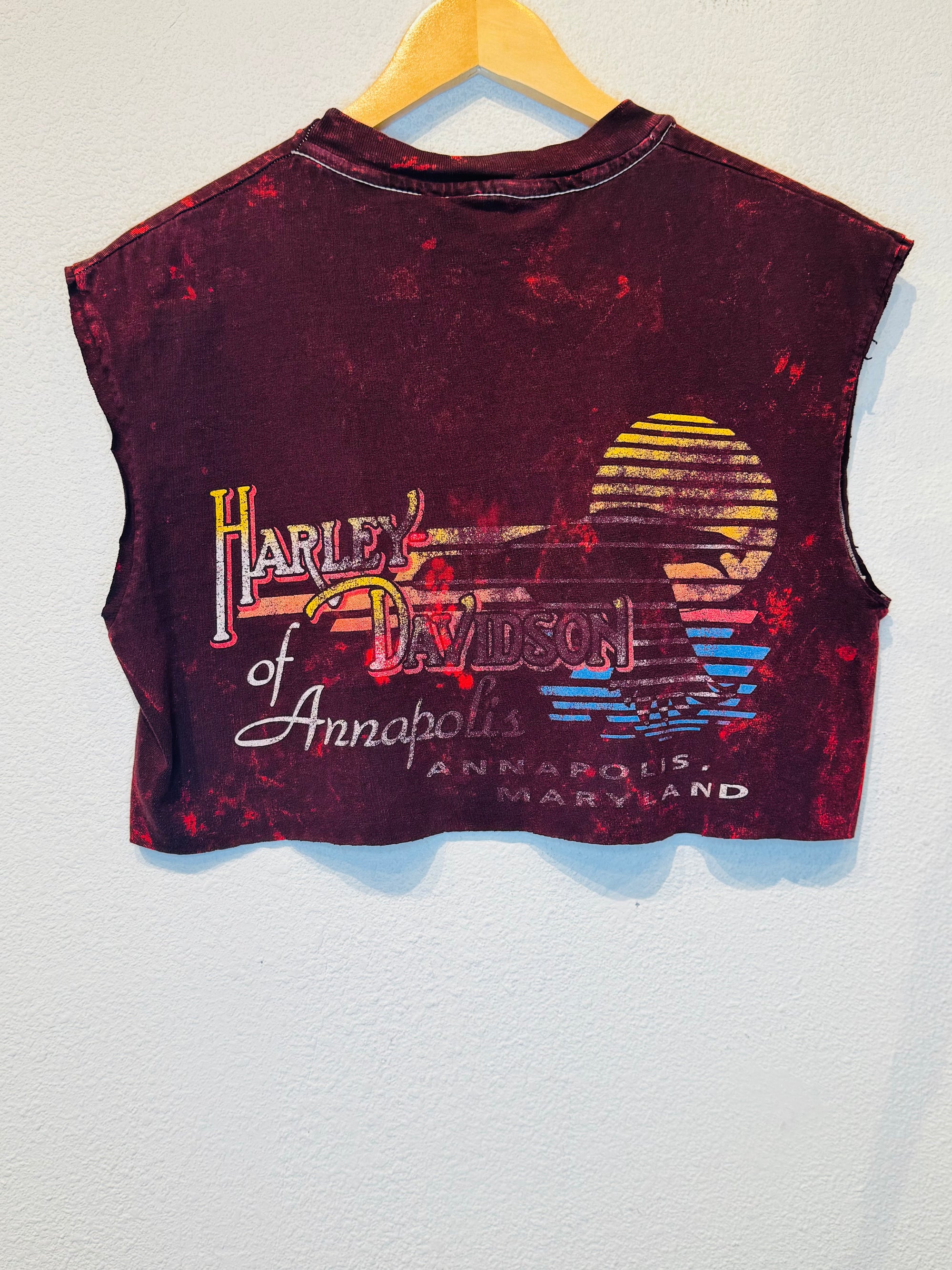 Annapolis Harley Vintage Crop Tank