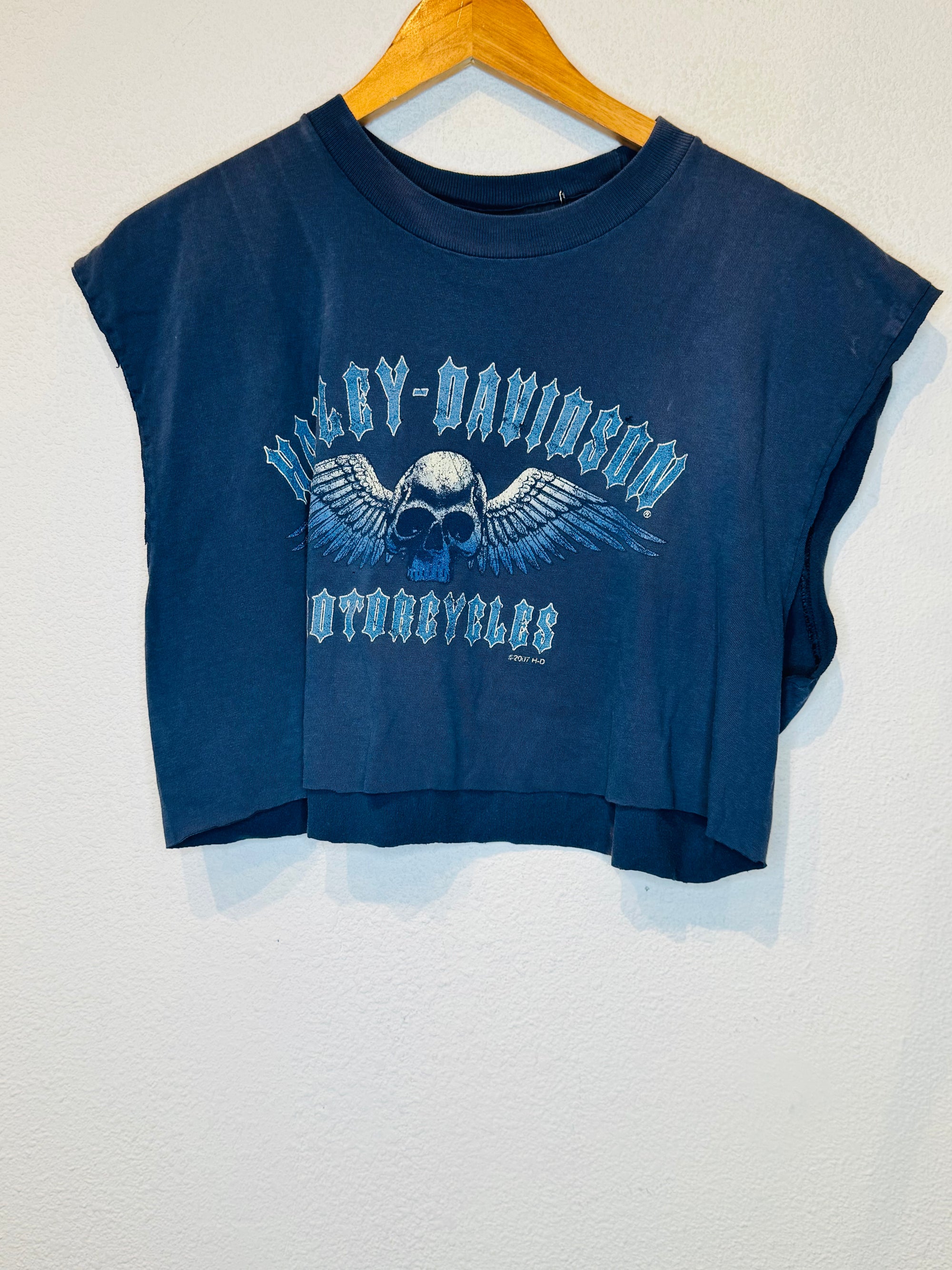 Wisconsin Harley Vintage Crop Tank