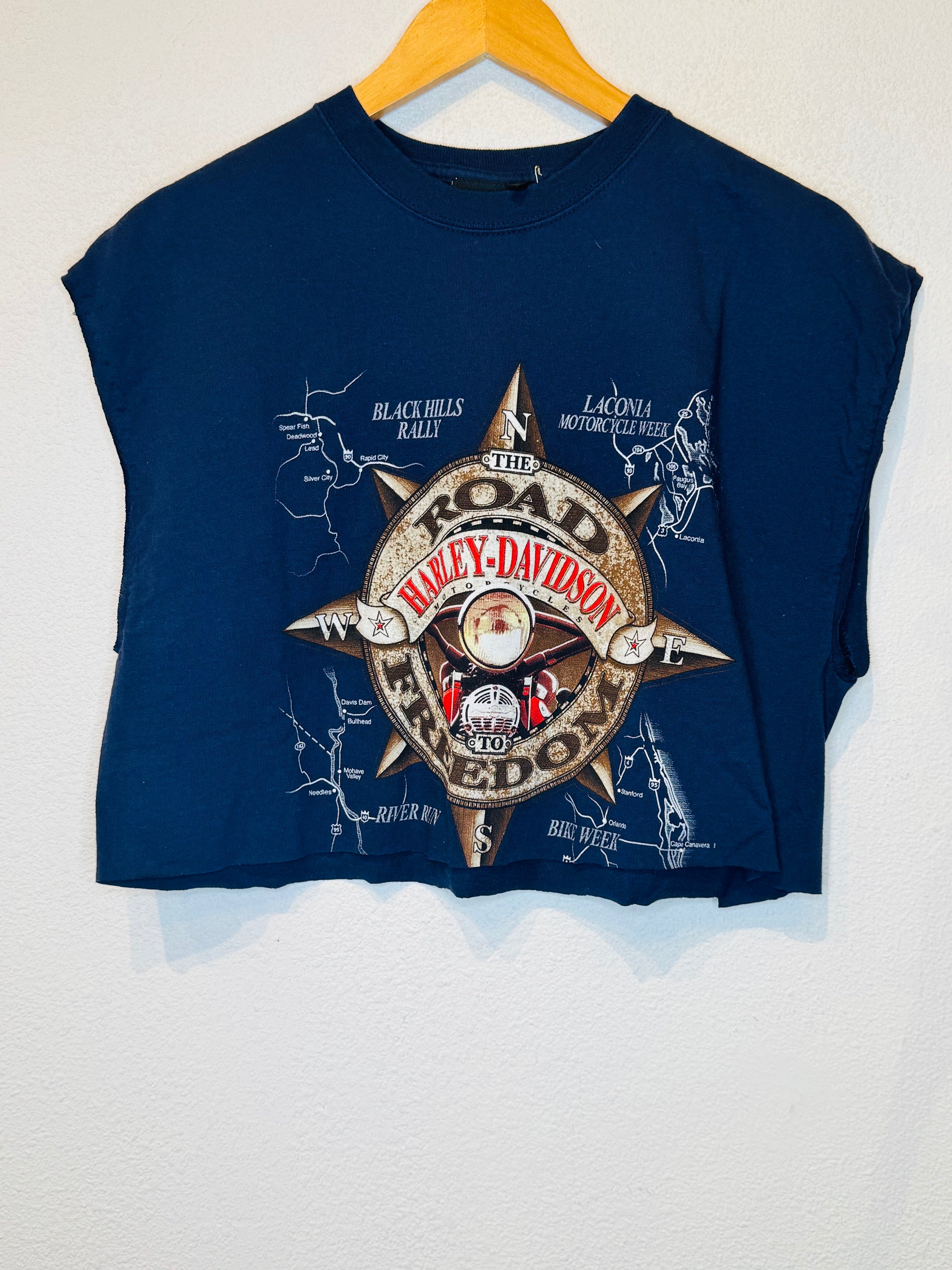 Temecula Harley Vintage Crop Tank