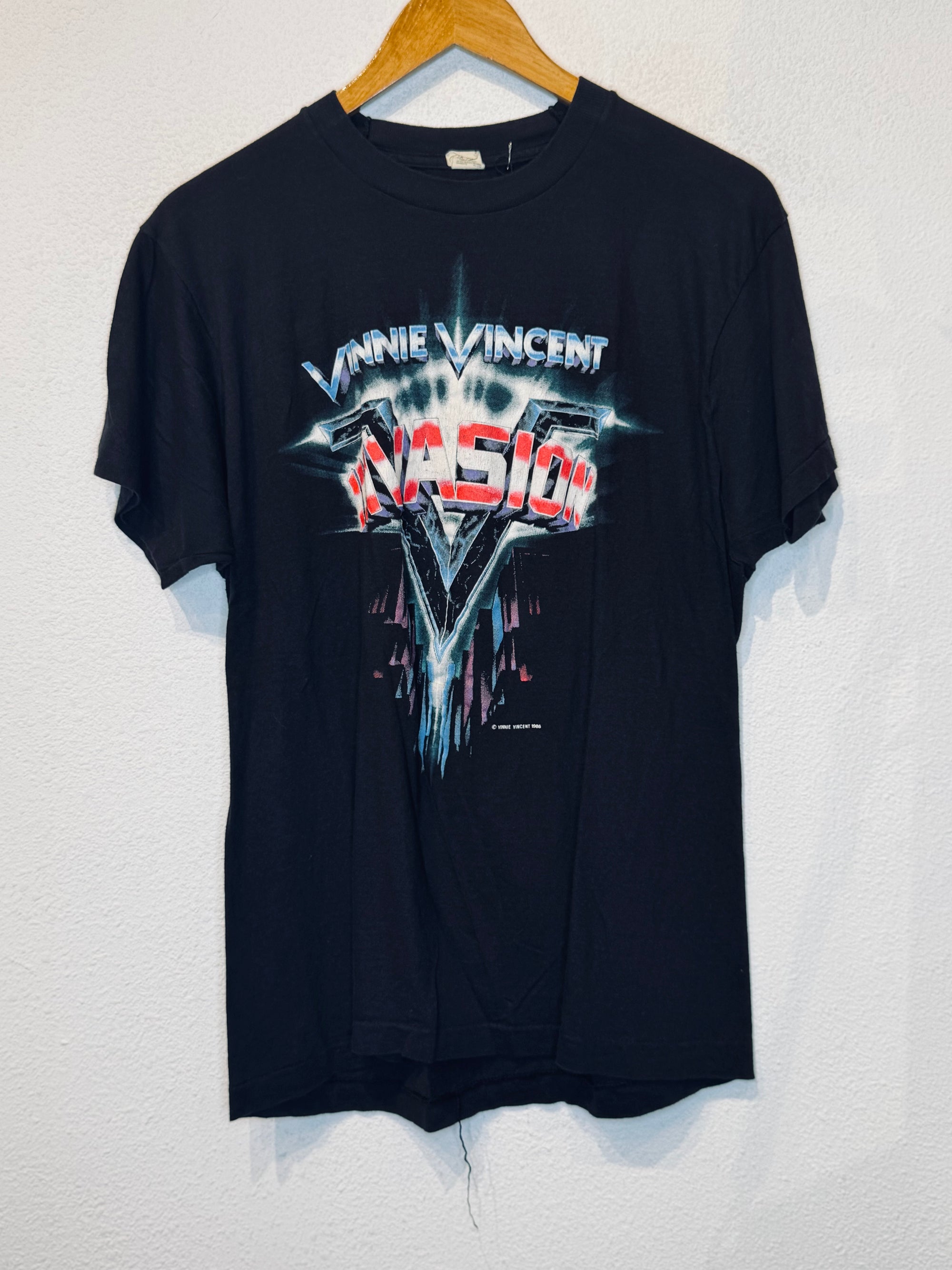 Vinnie Vincent Invasion '86 Vintage Tee