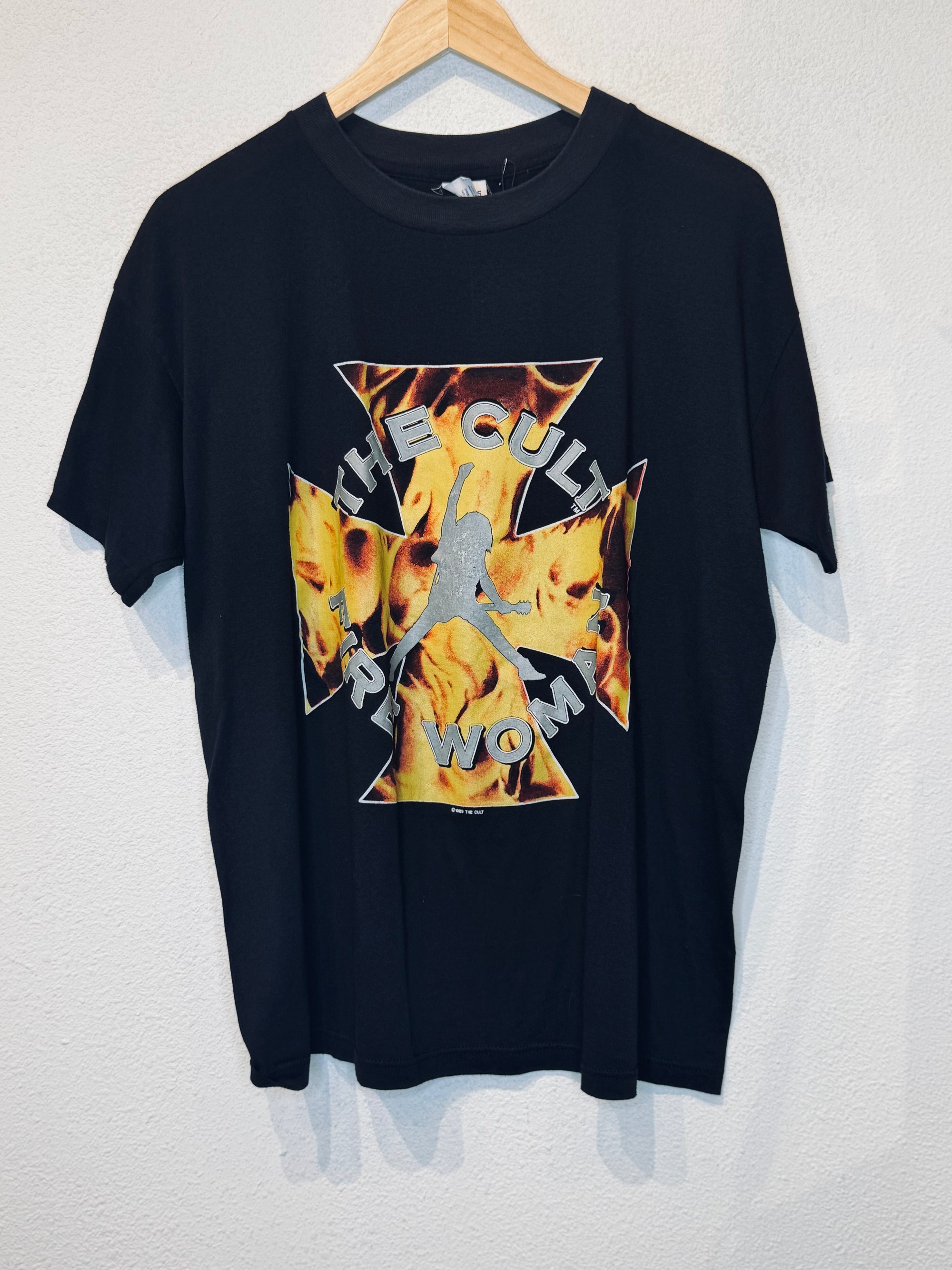 The Cult '89 Fire Woman Vintage Tee