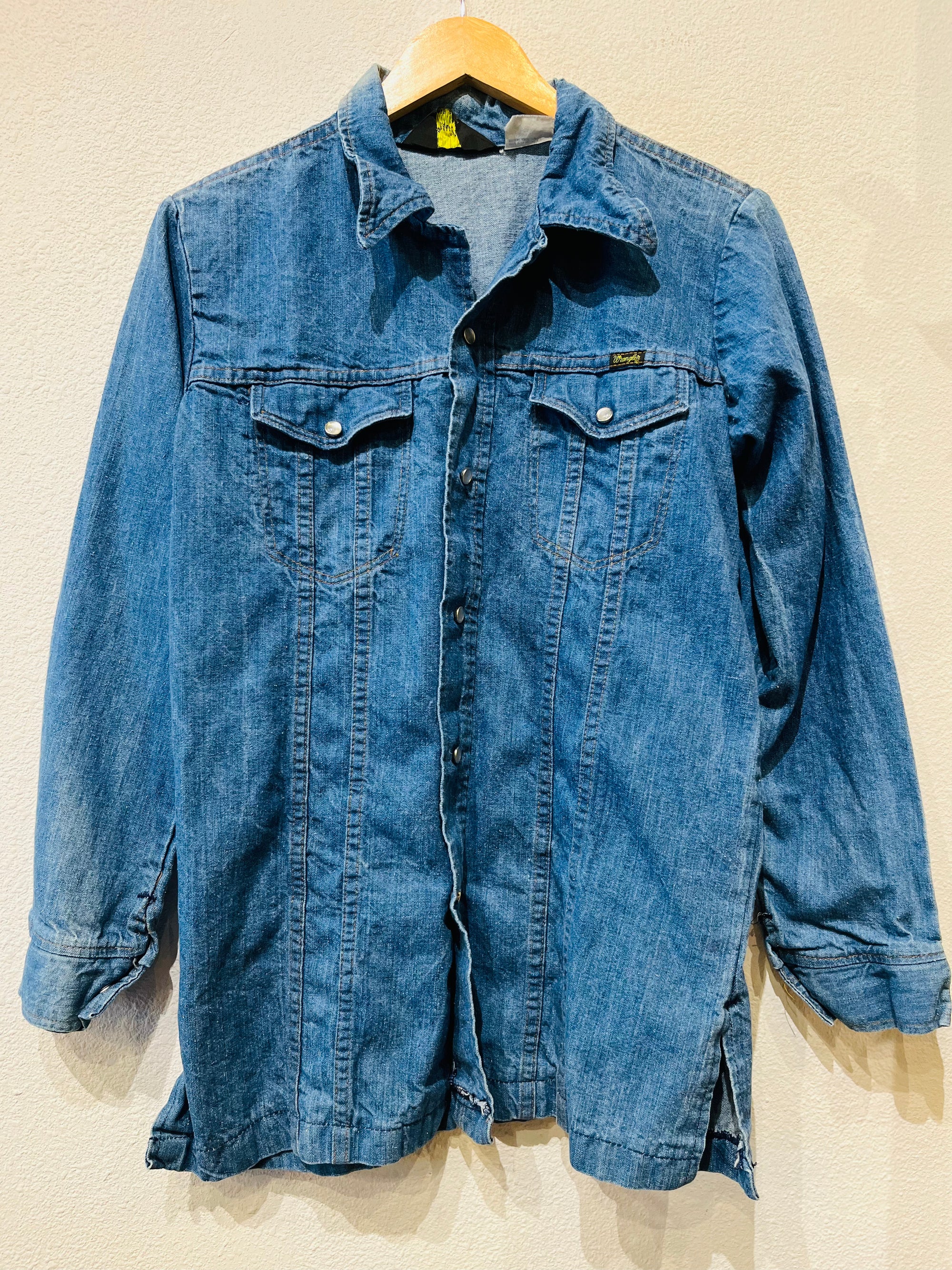 Wrangler Vintage Denim Pearl Snap