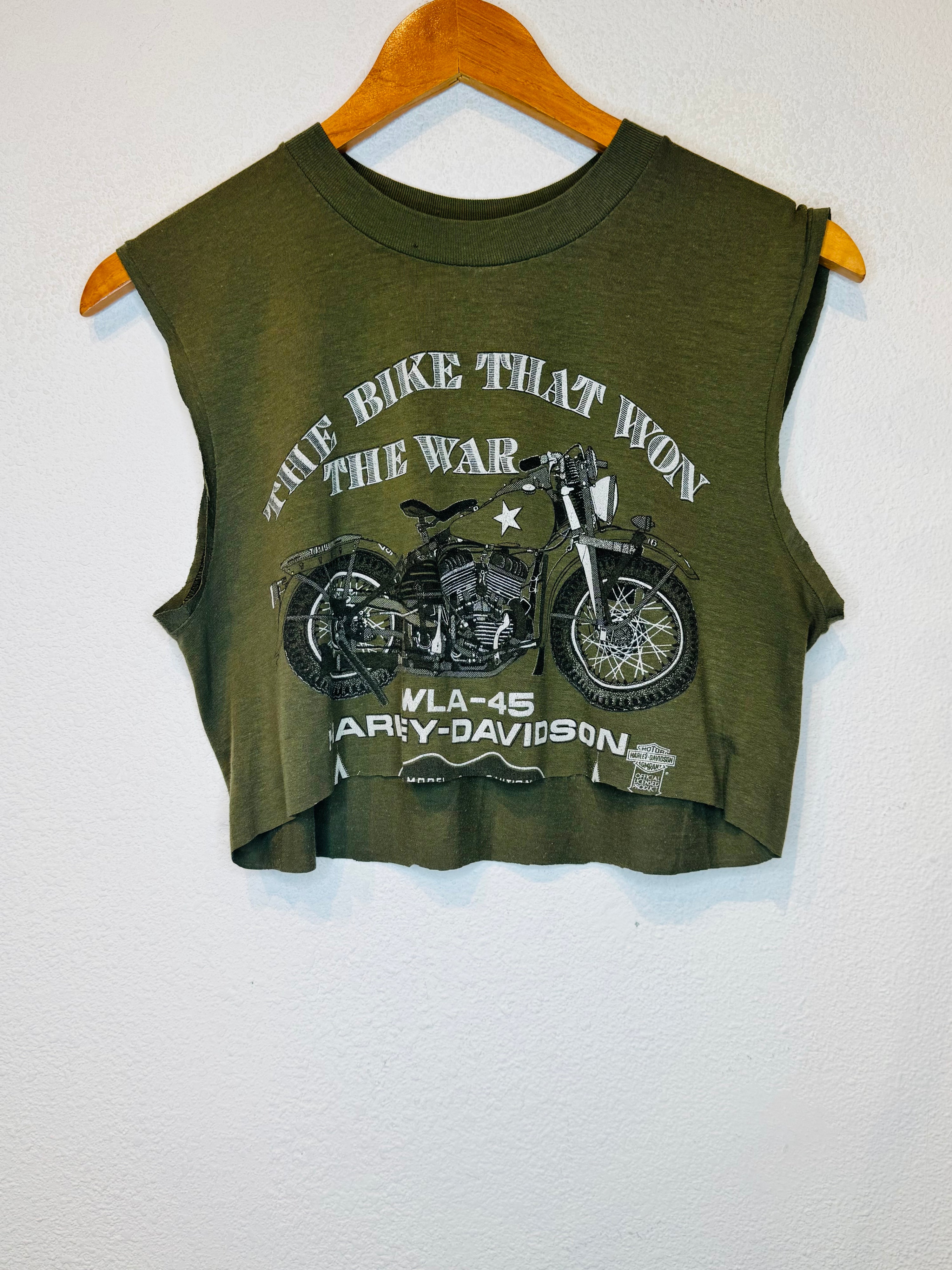 Millers Harley Vintage Crop Tank