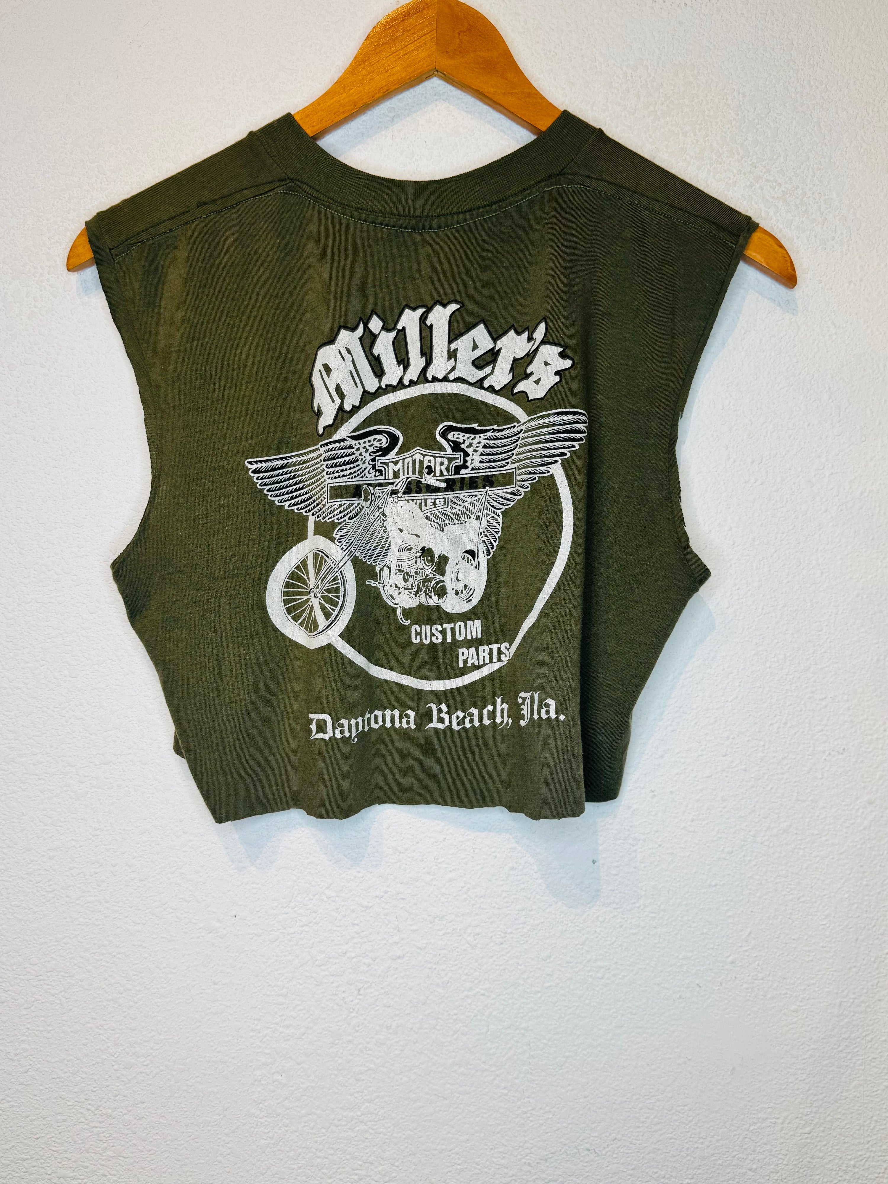 Millers Harley Vintage Crop Tank