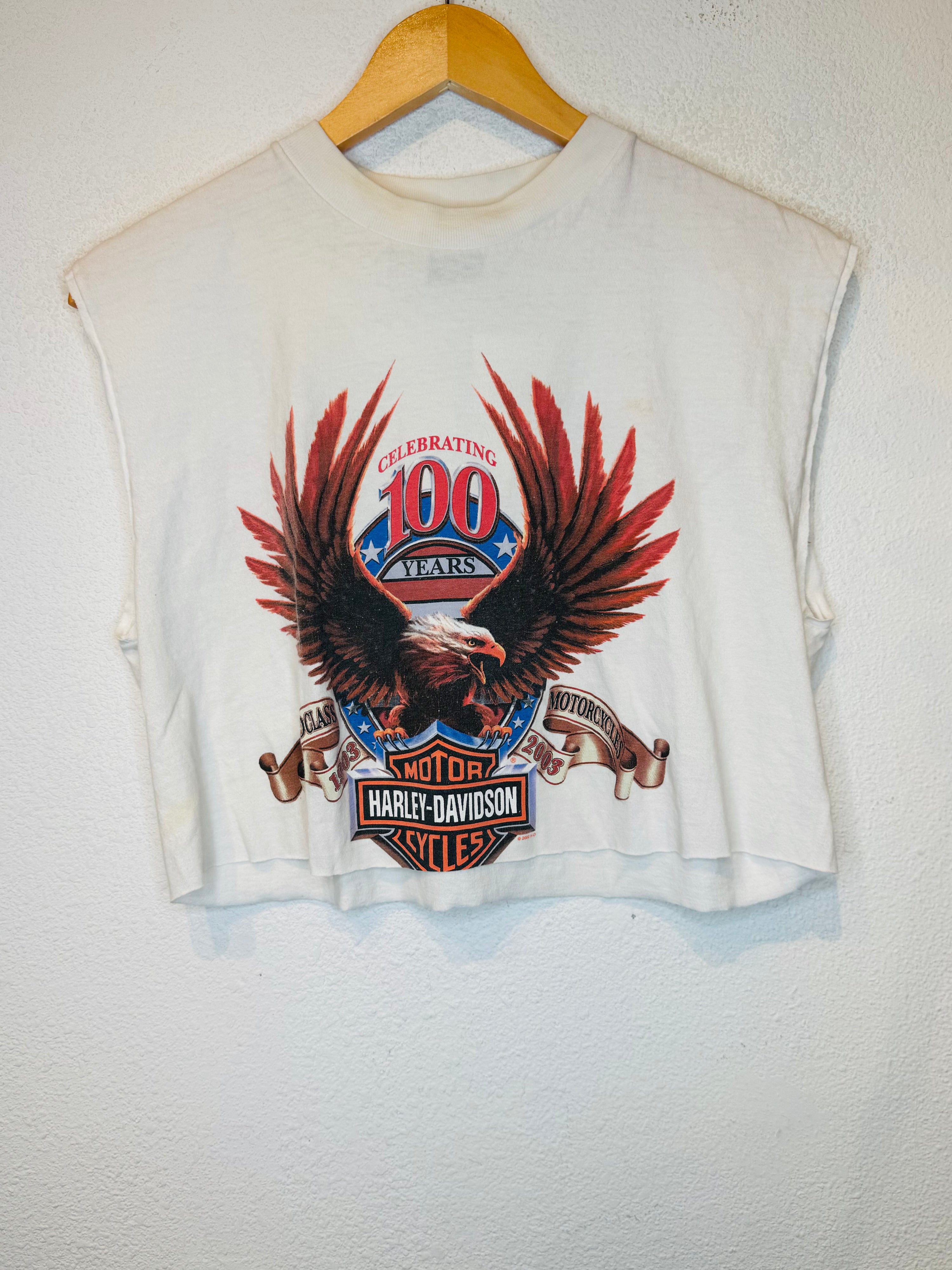 Durango Harley Vintage Crop Tank