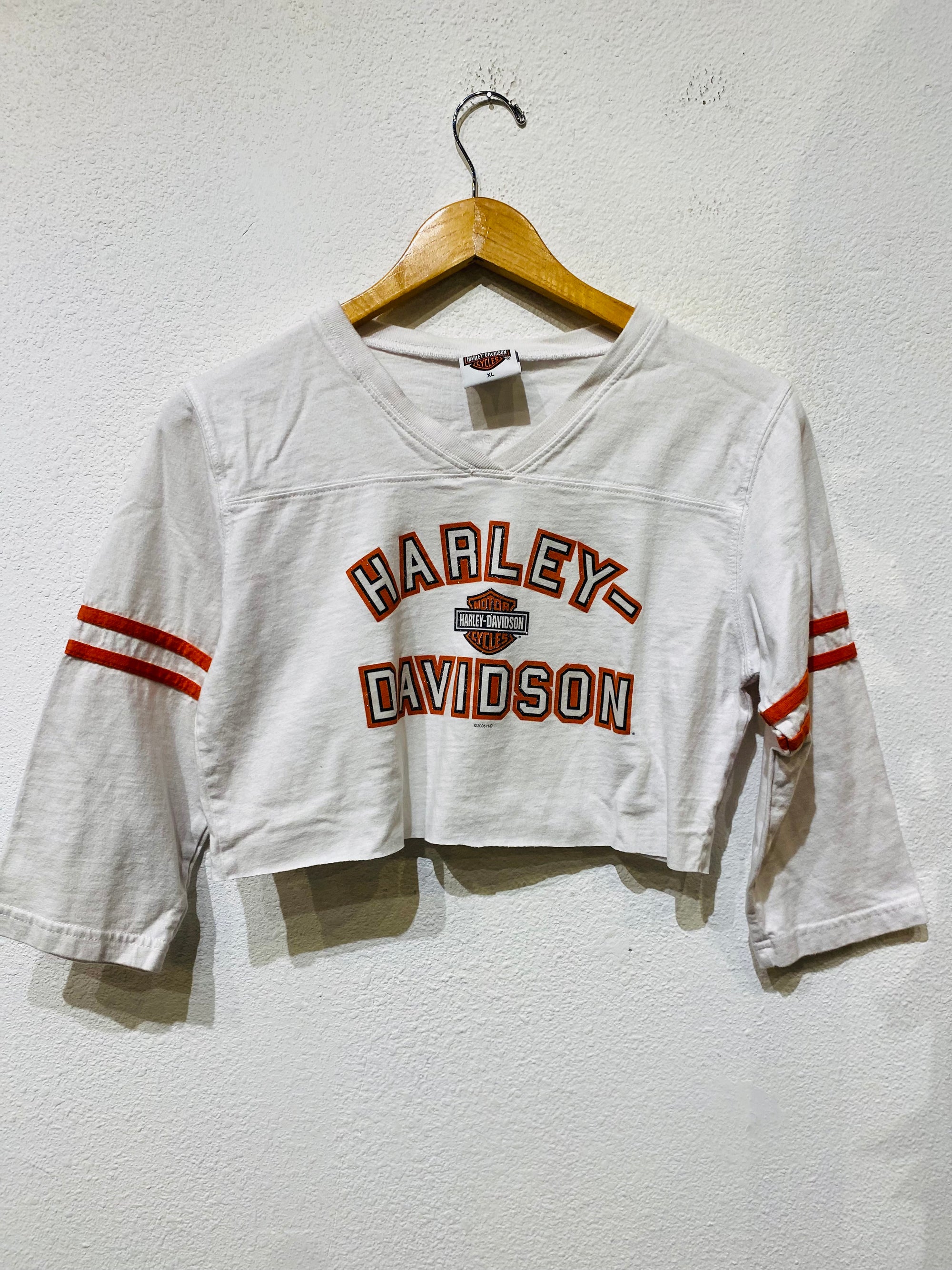 Lynchburg Harley Vintage Crop Tee