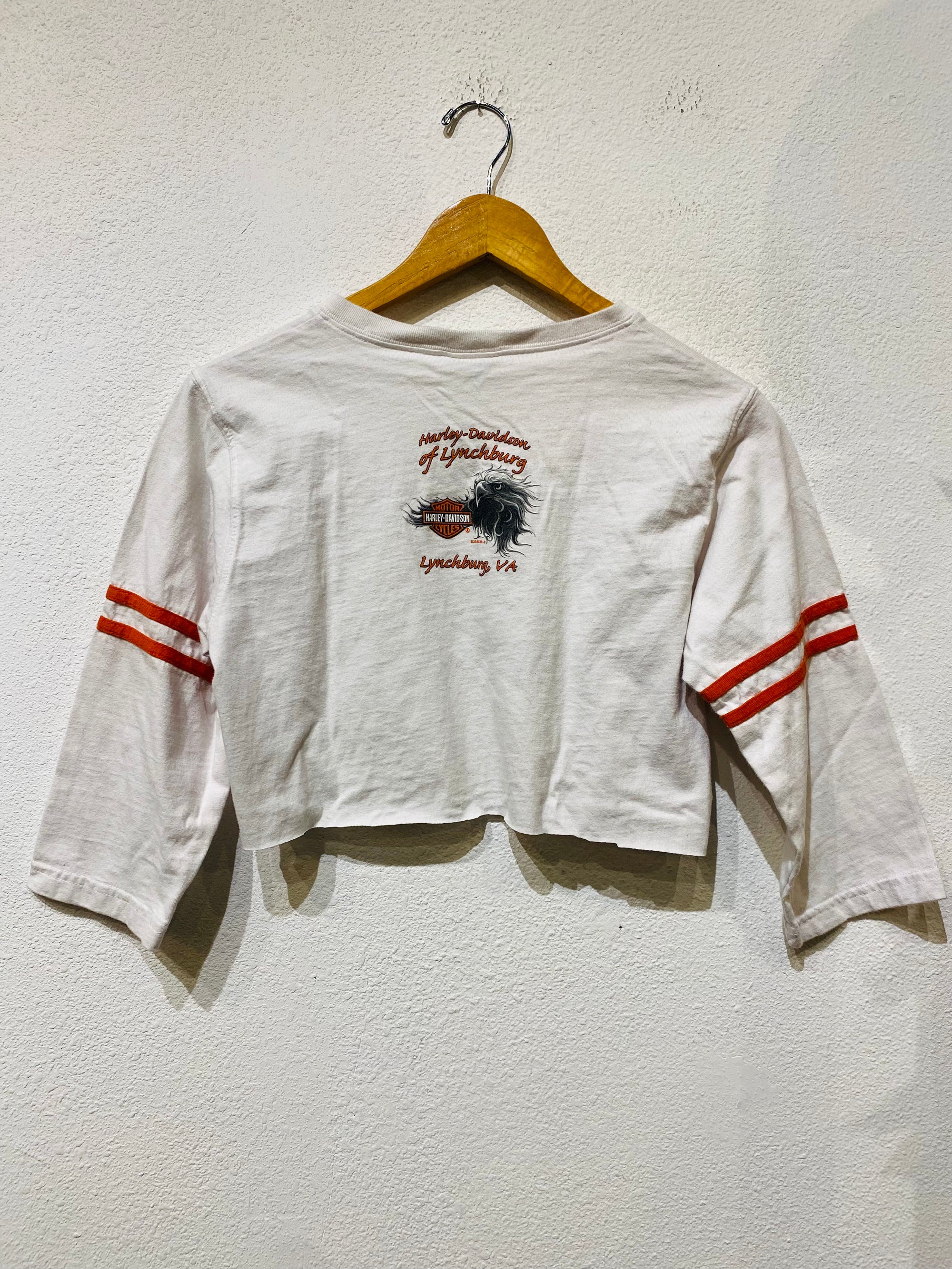 Lynchburg Harley Vintage Crop Tee