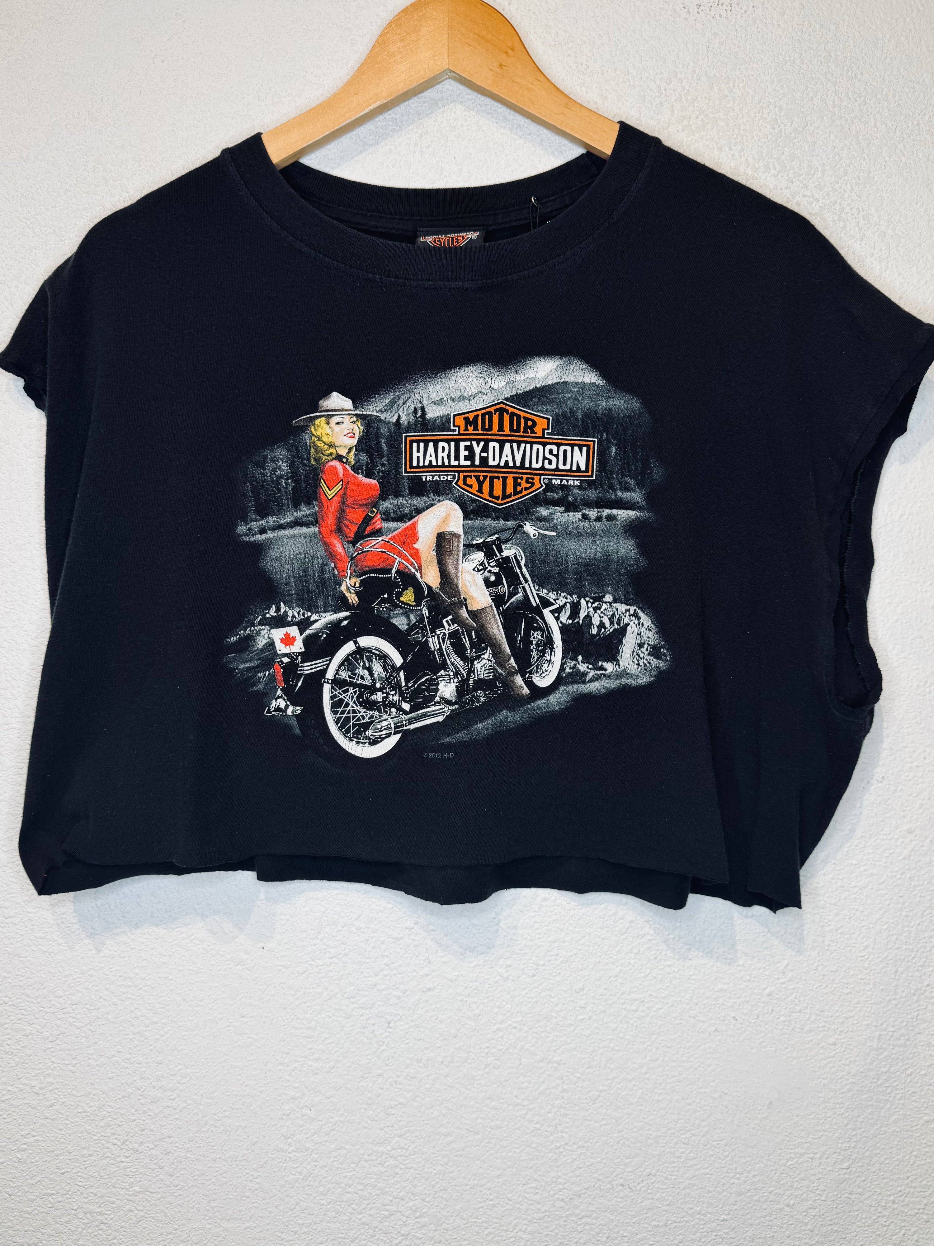 Clares Harley Vintage Crop Tank
