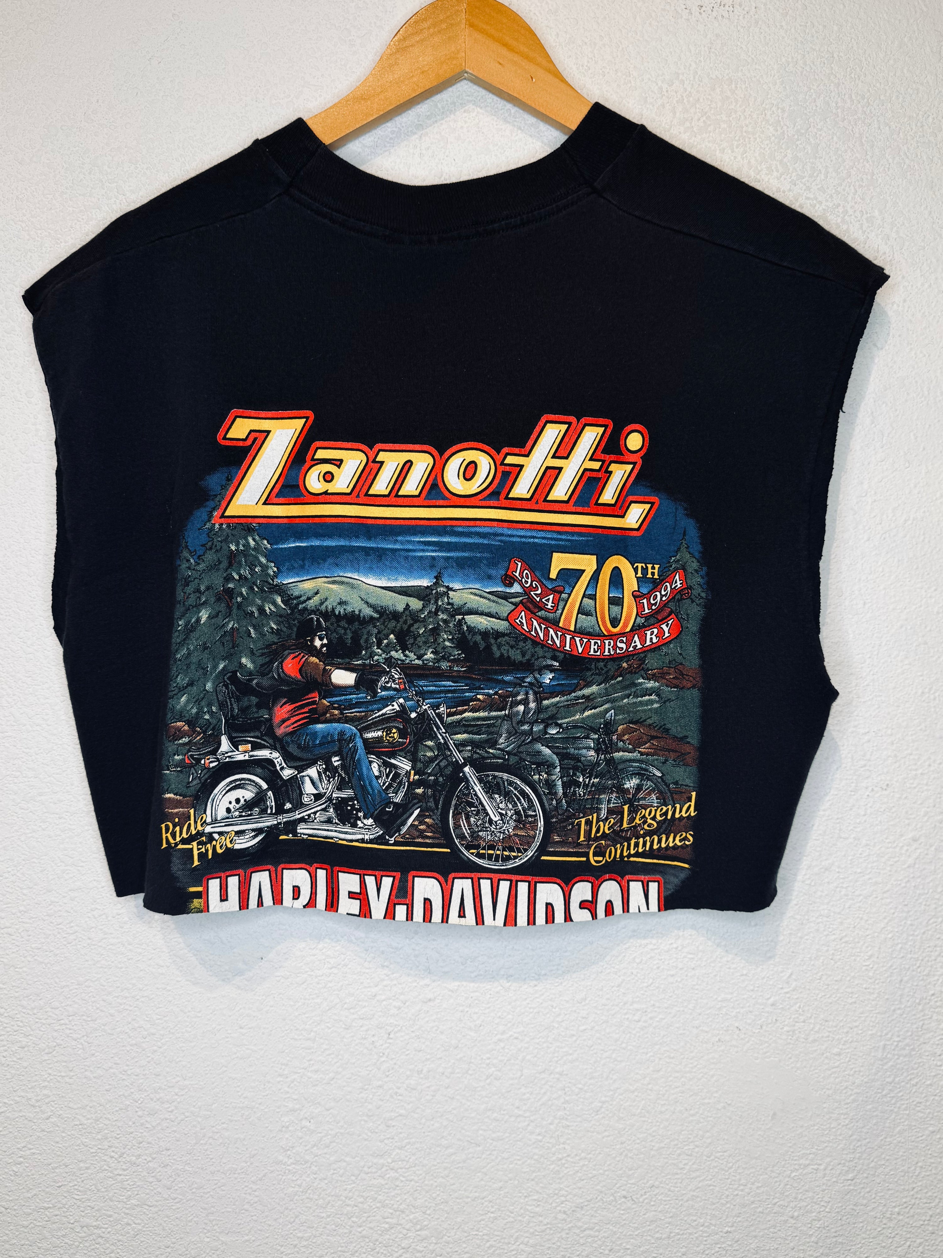 Zanotti Harley Vintage Crop Tank