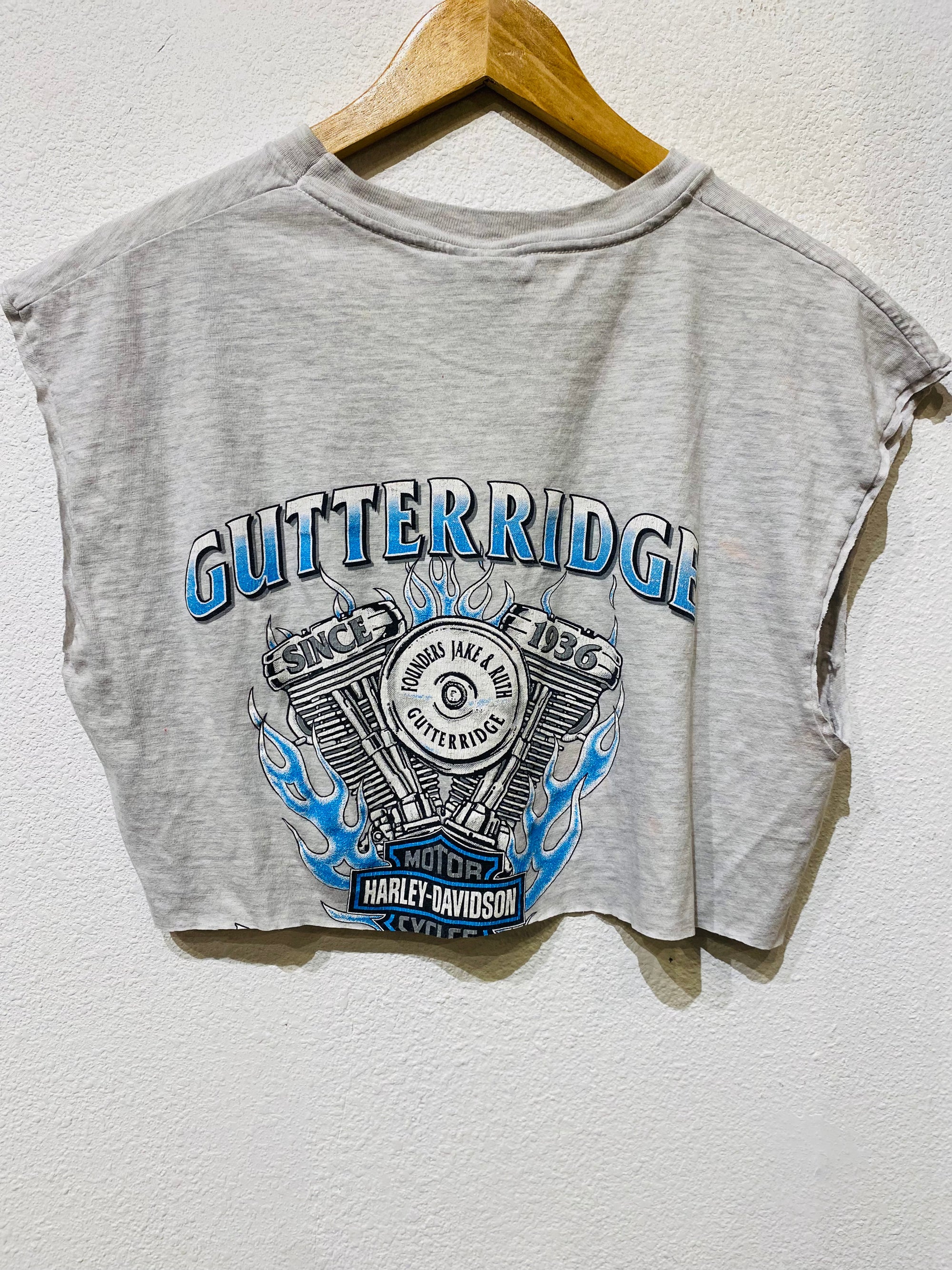 Gutterridge Harley Vintage Crop Tank