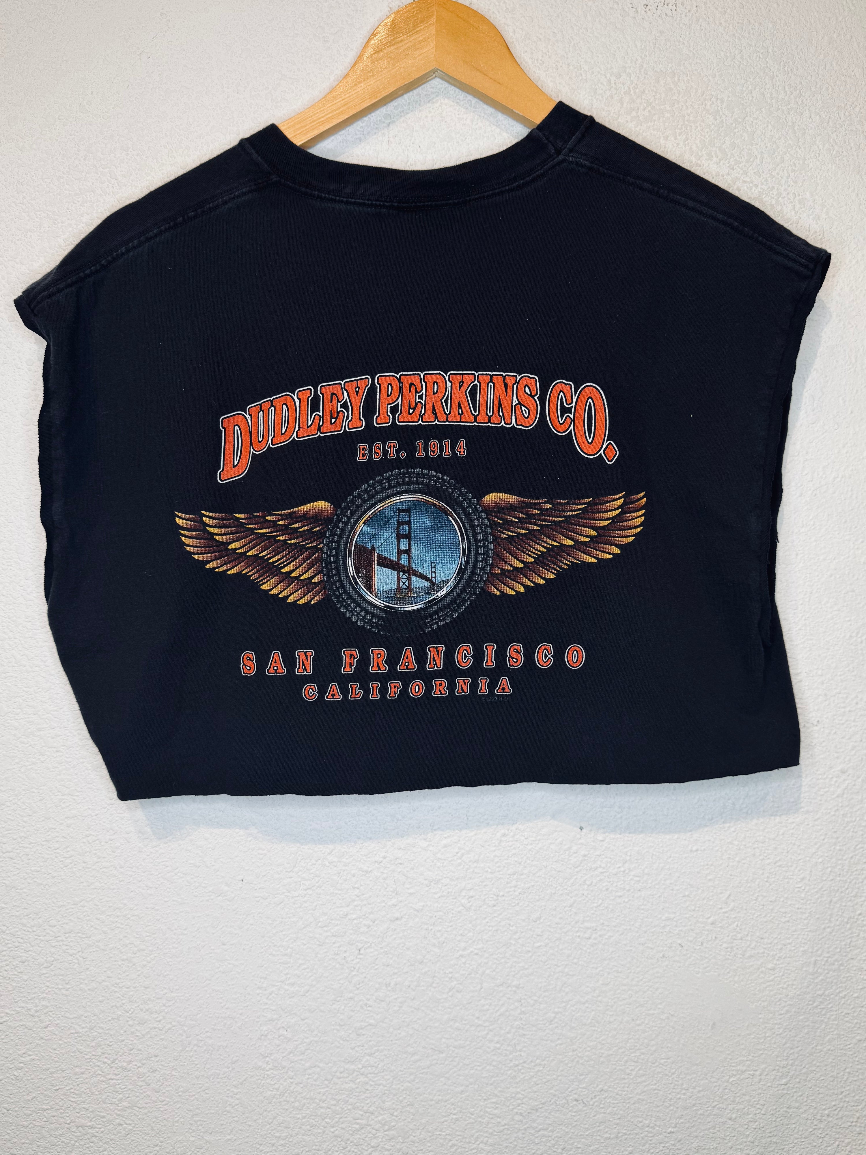 San Francisco Harley Vintage Crop Tank