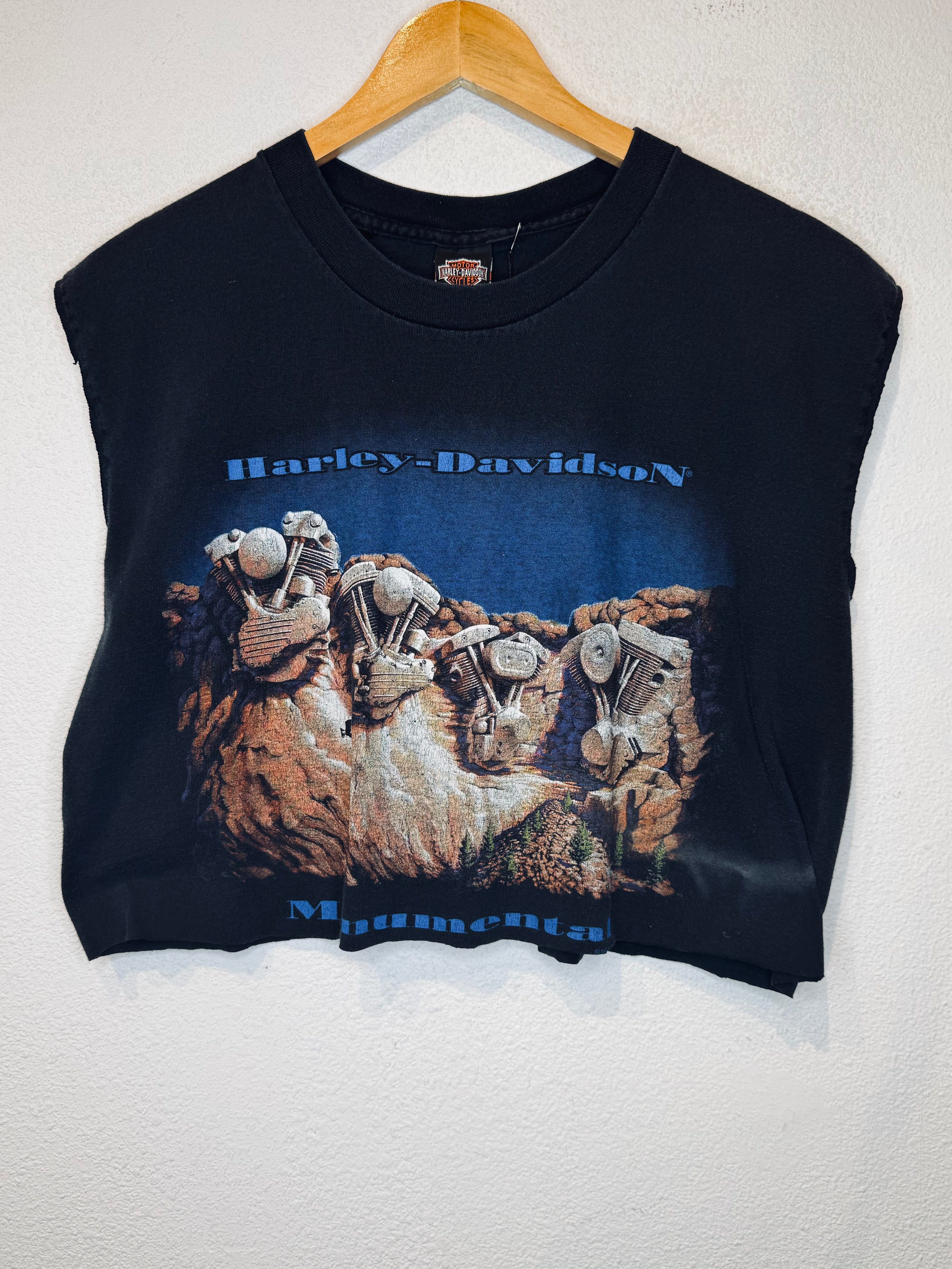 Monumental Harley Vintage Crop Tank