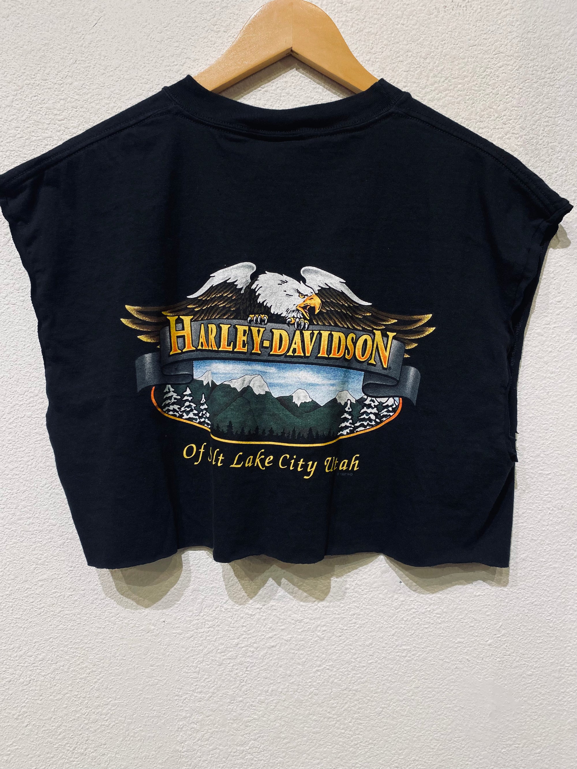 Salt Lake Harley Vintage Crop Tank