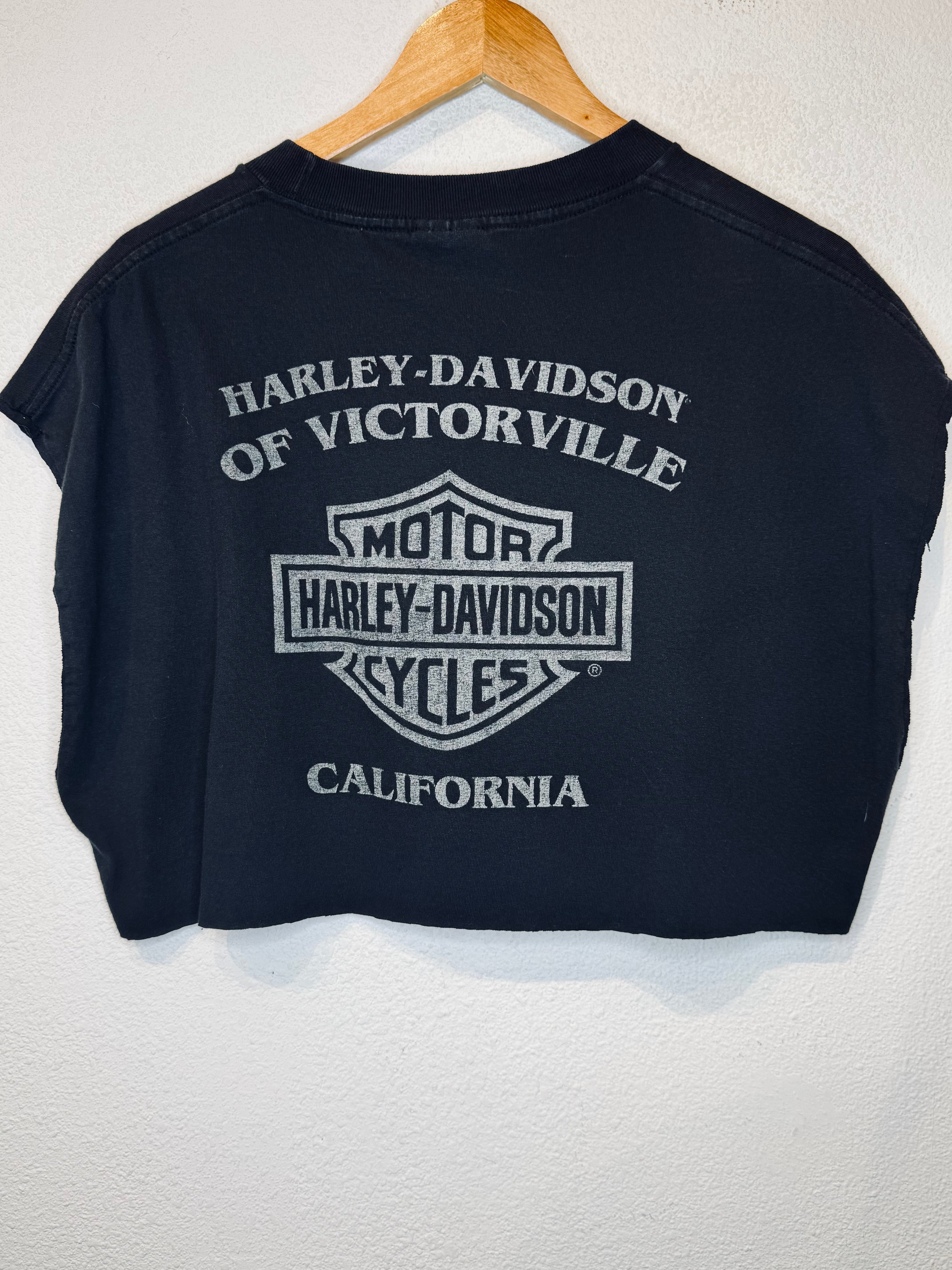 Fire House Harley Vintage Crop Tank