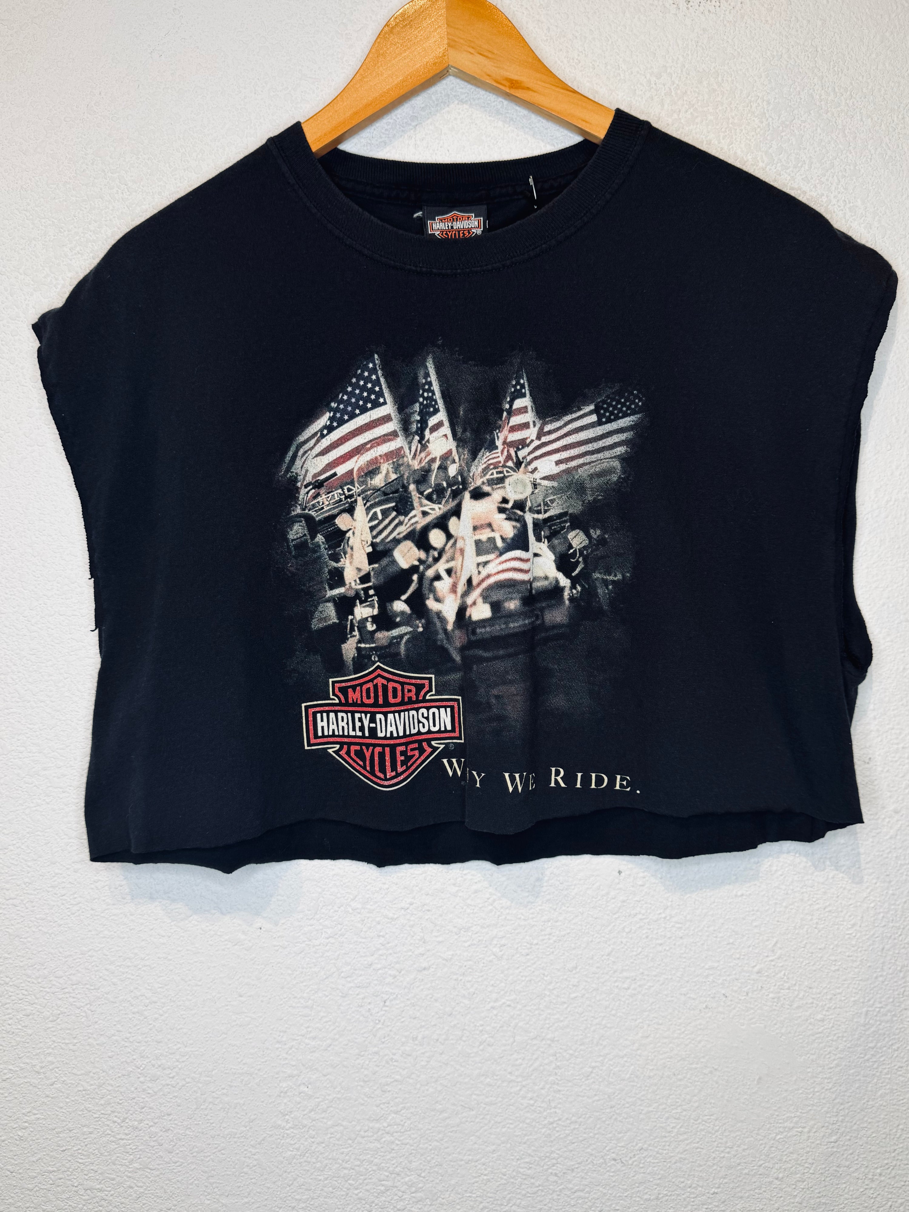 Saddleback Harley Vintage Crop Tank