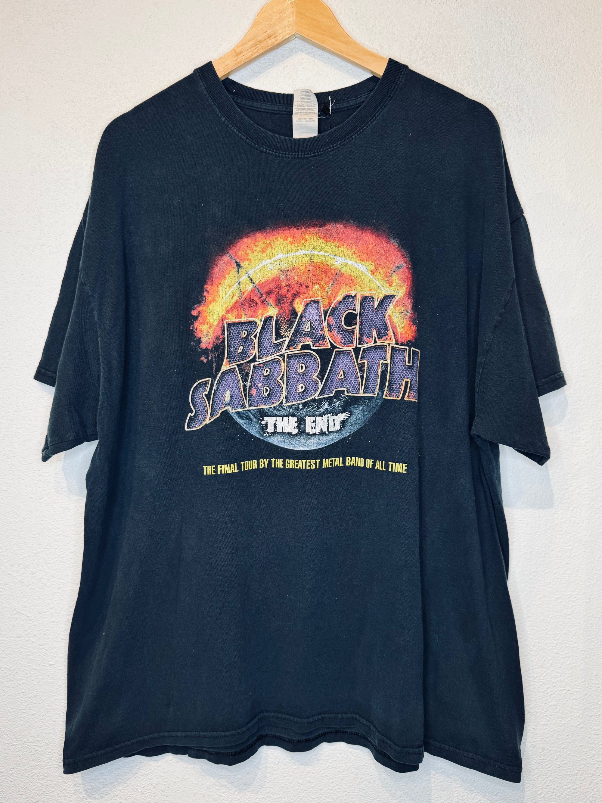 Black Sabbath The End Vintage Tee