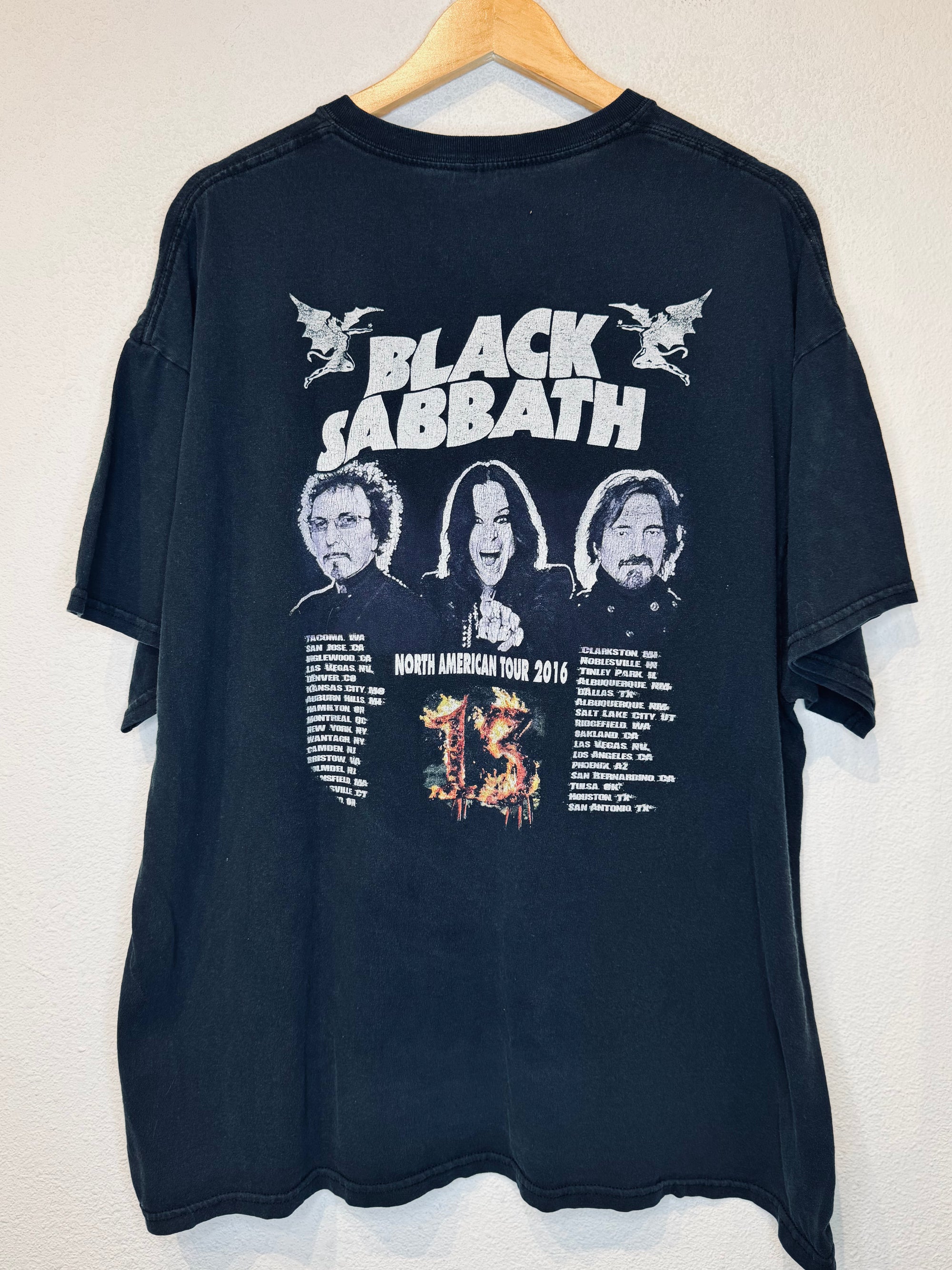 Black Sabbath The End Vintage Tee