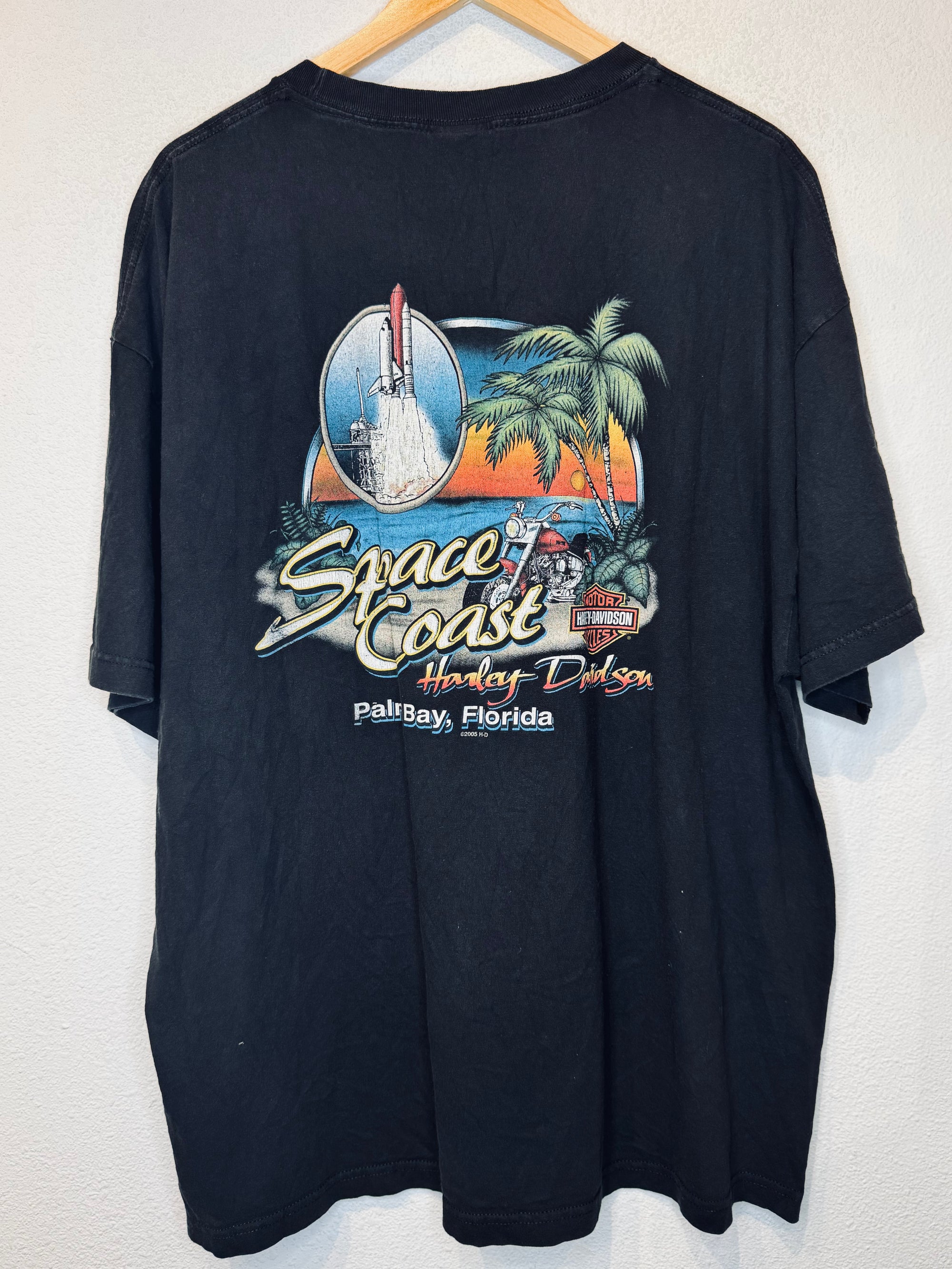 Space Coast Harley Vintage Tee