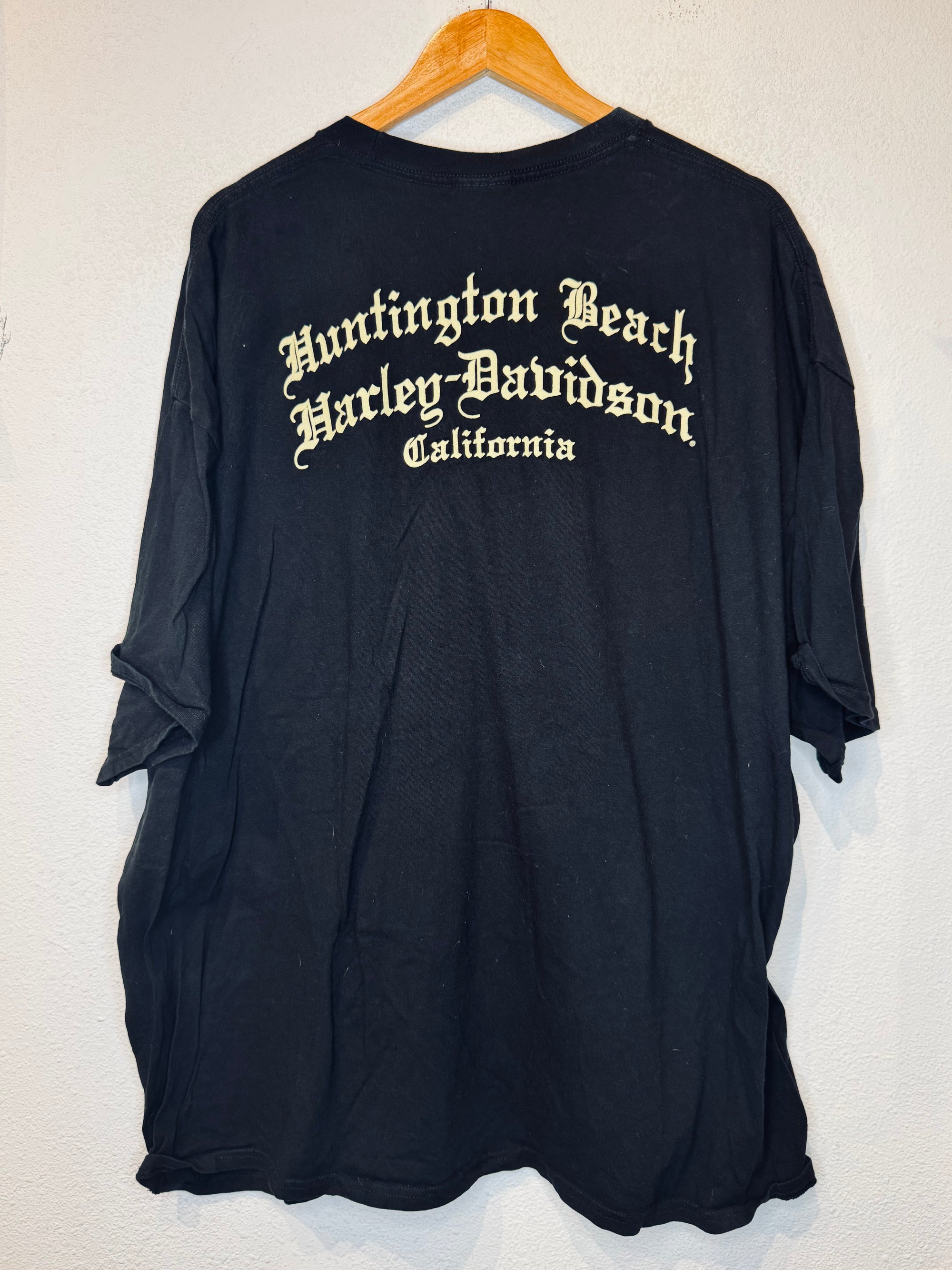 Huntington Beach Harley Vintage Tee