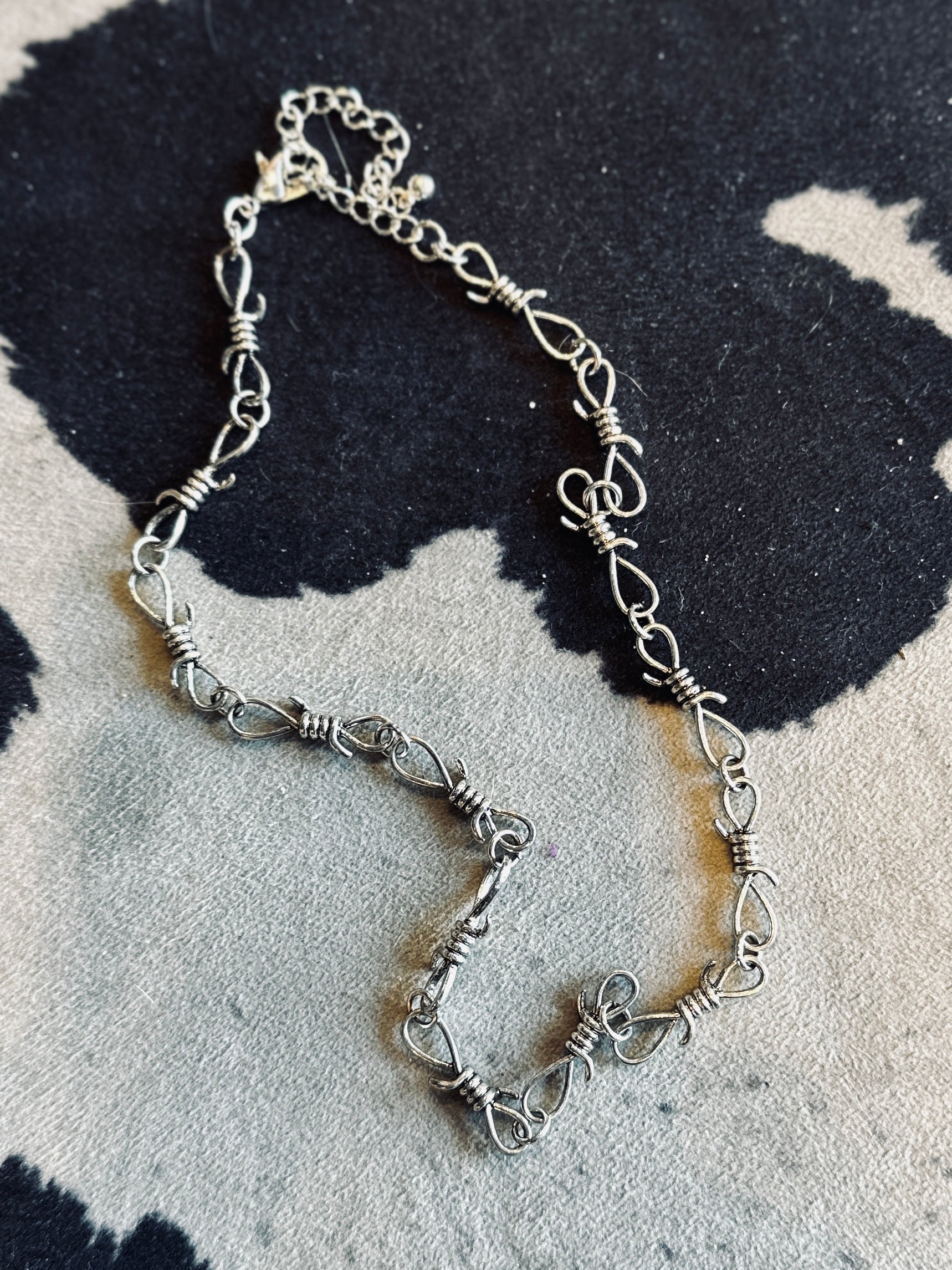 Barbed Wire Necklace