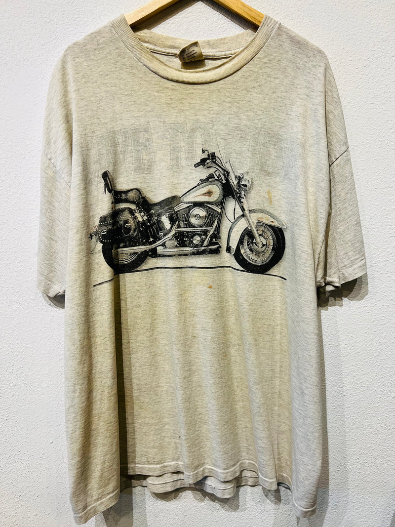 Live to Ride Vintage Tee