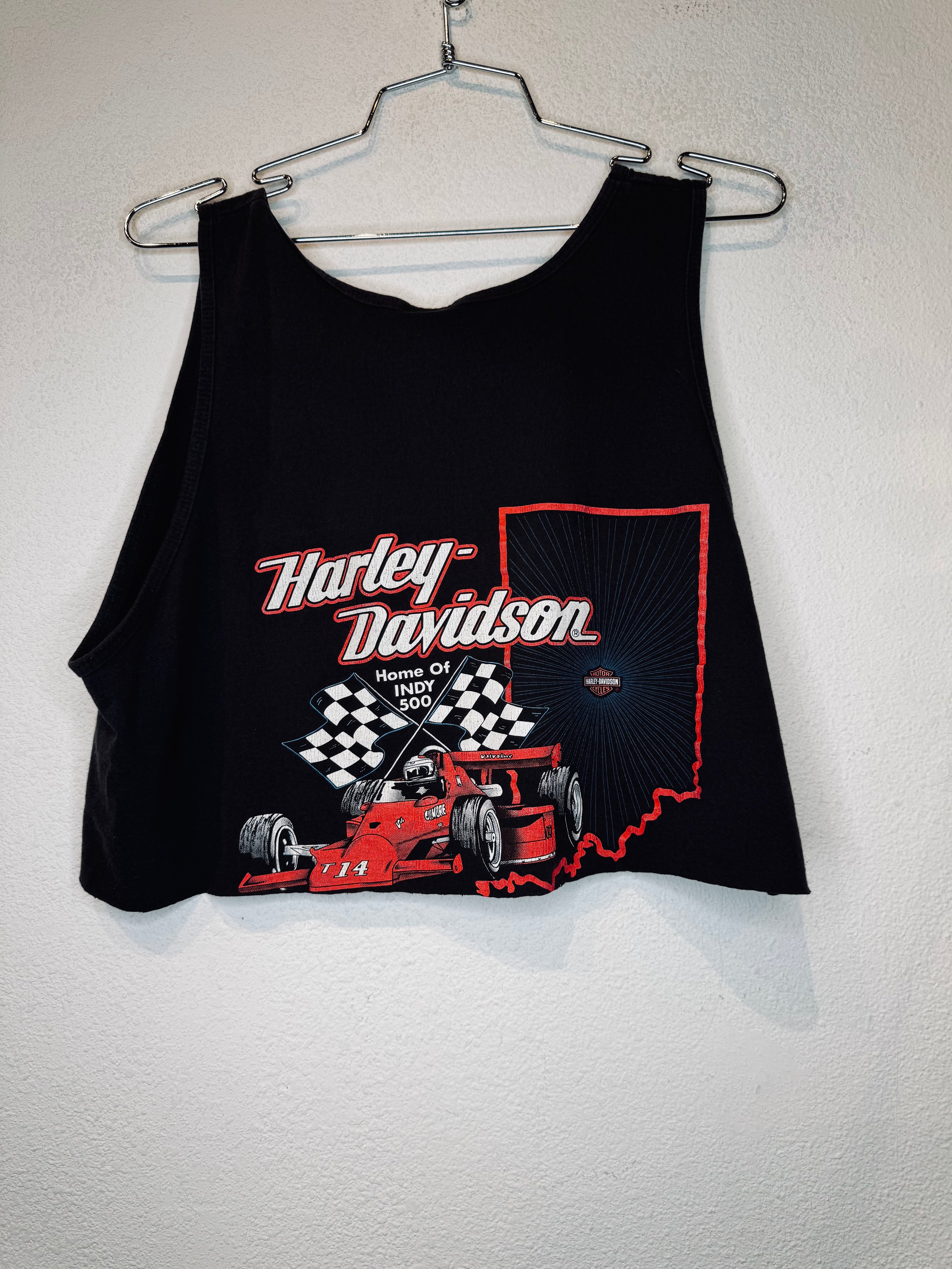 Indy Harley Vintage Crop Tank