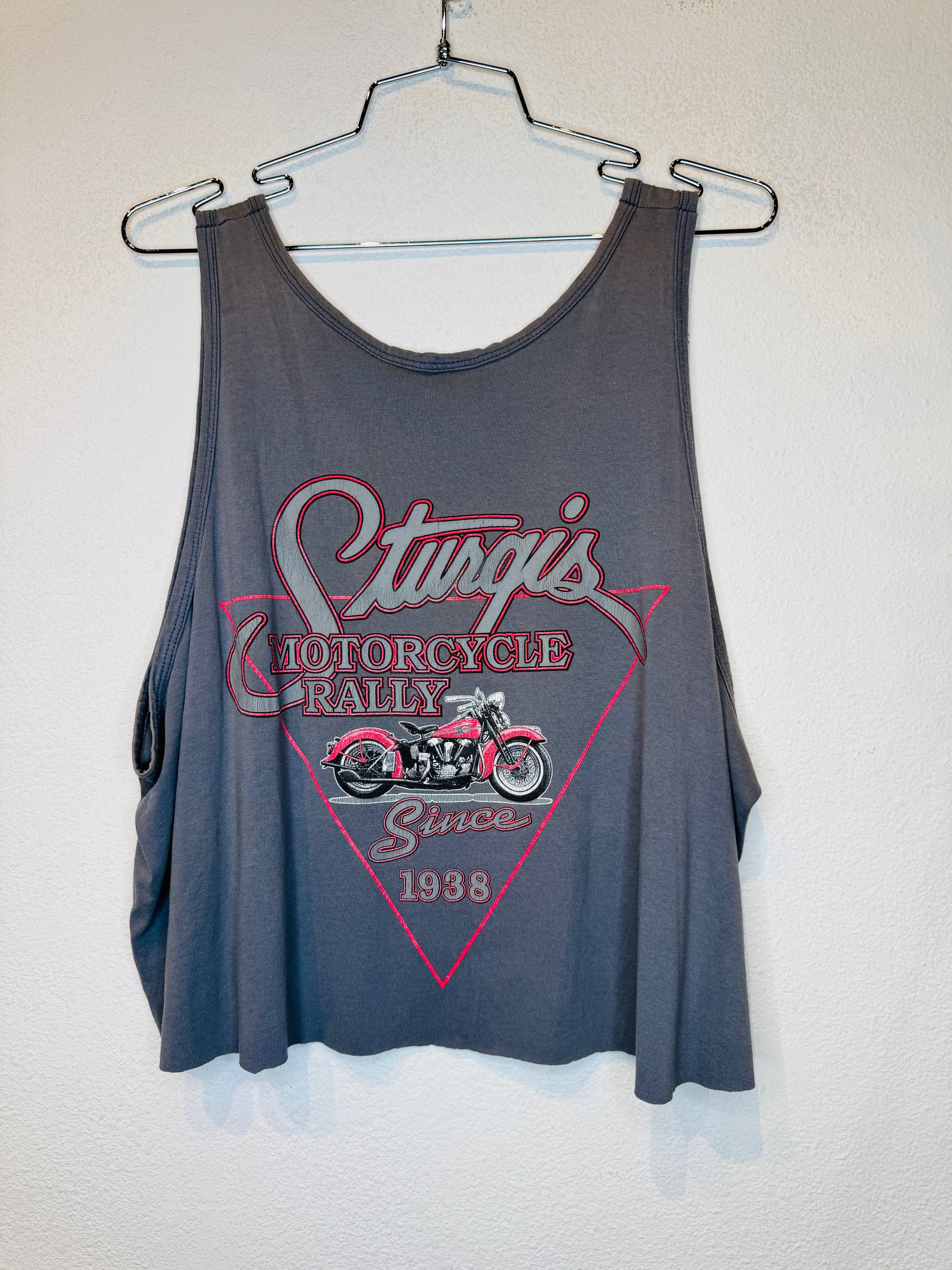 Broken Spoke Vintage Crop Tank