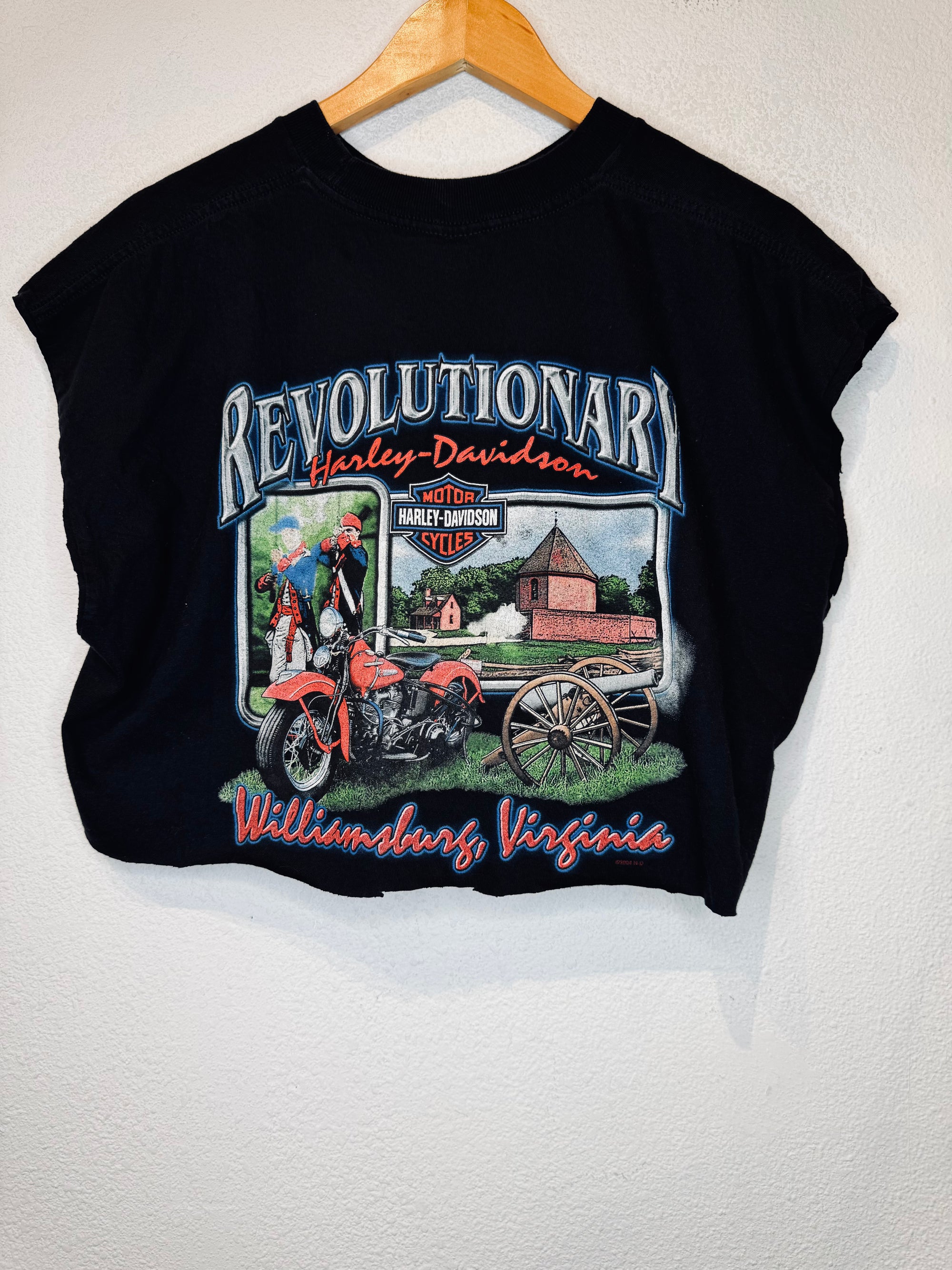 Revolutionary Harley Vintage Crop Tank
