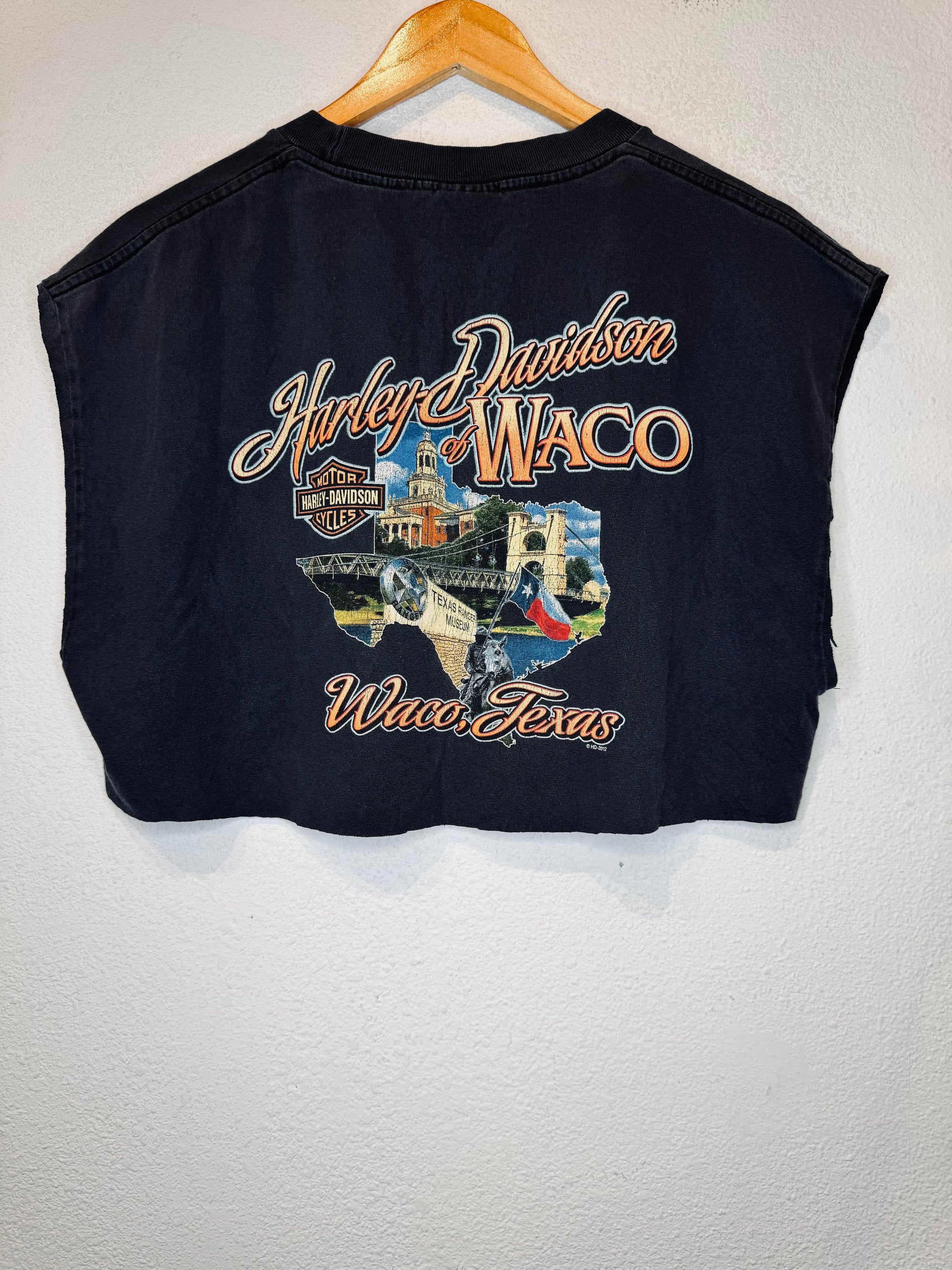 Waco Harley Vintage Crop Tank