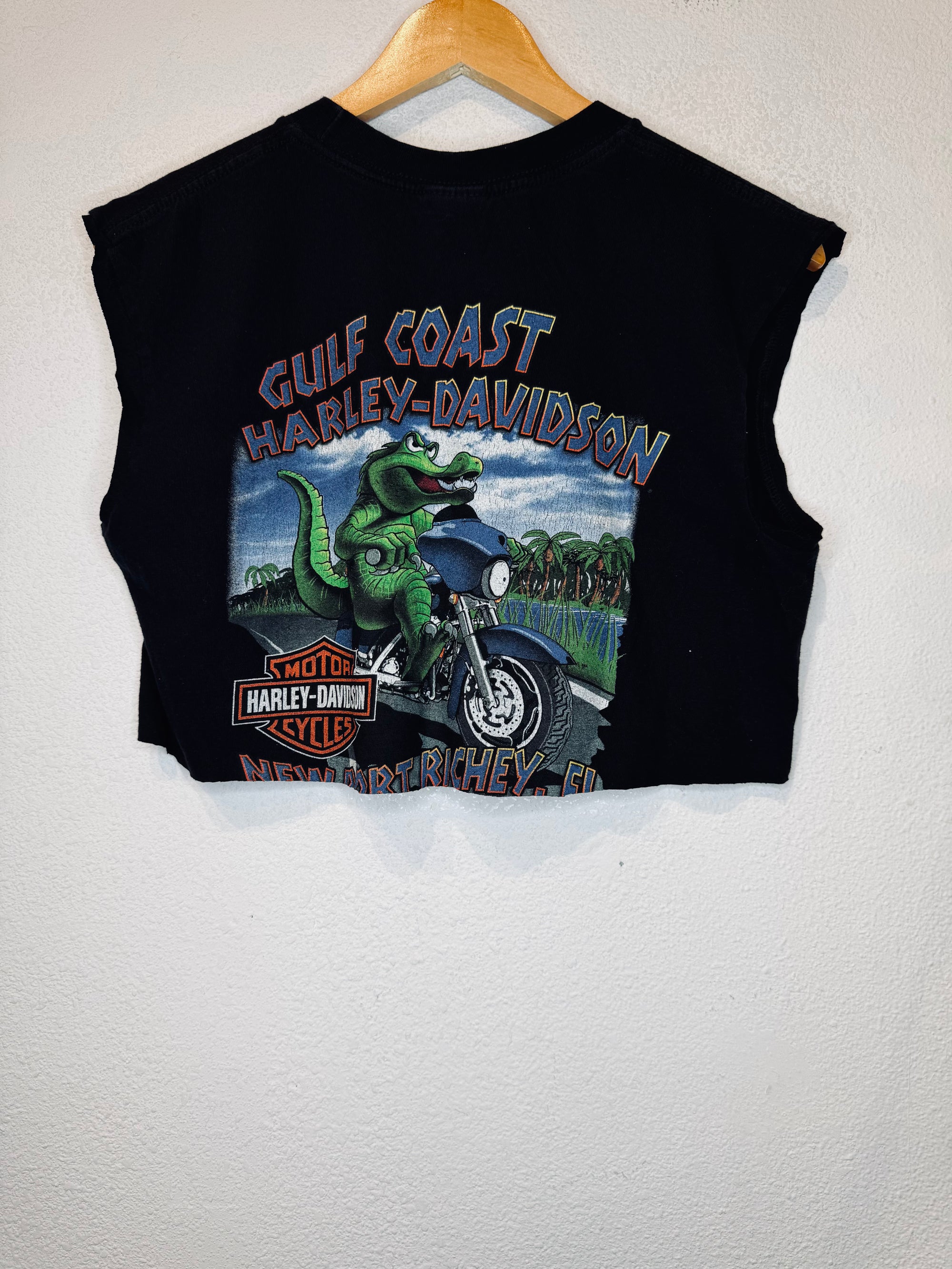 Gulf Coast Harley Vintage Crop Tank