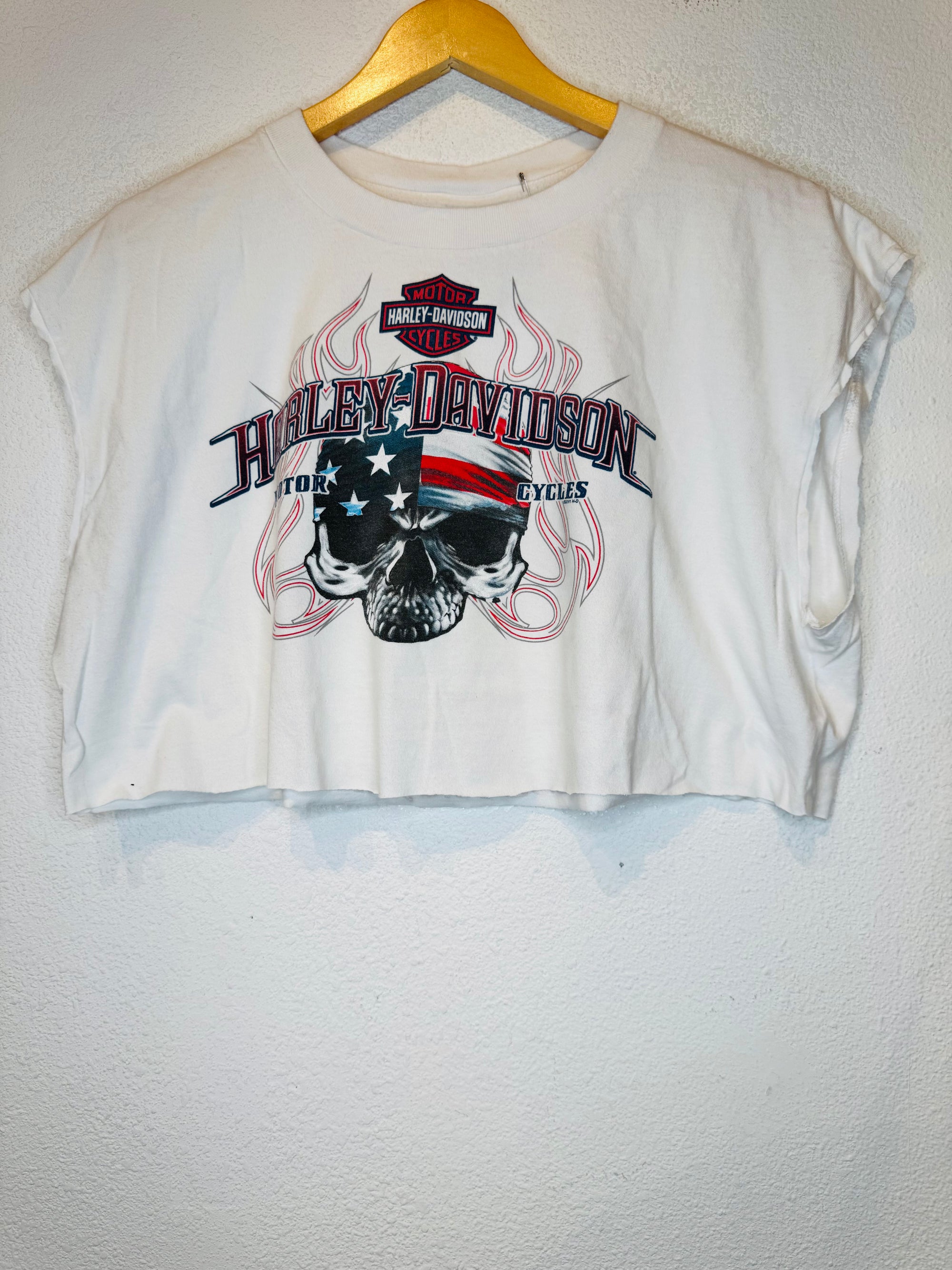 Battlefield Harley Vintage Crop Tank