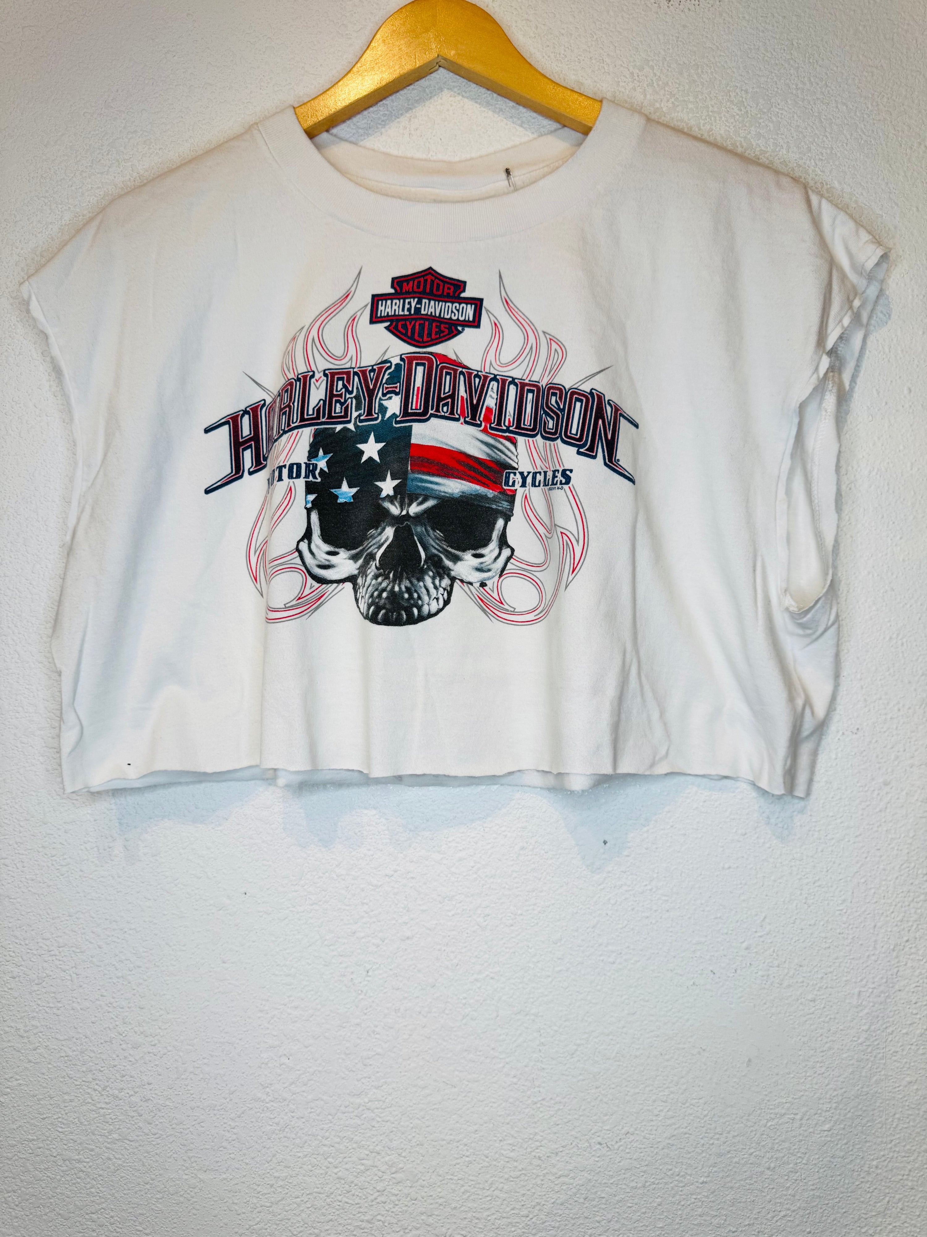 Battlefield Harley Vintage Crop Tank