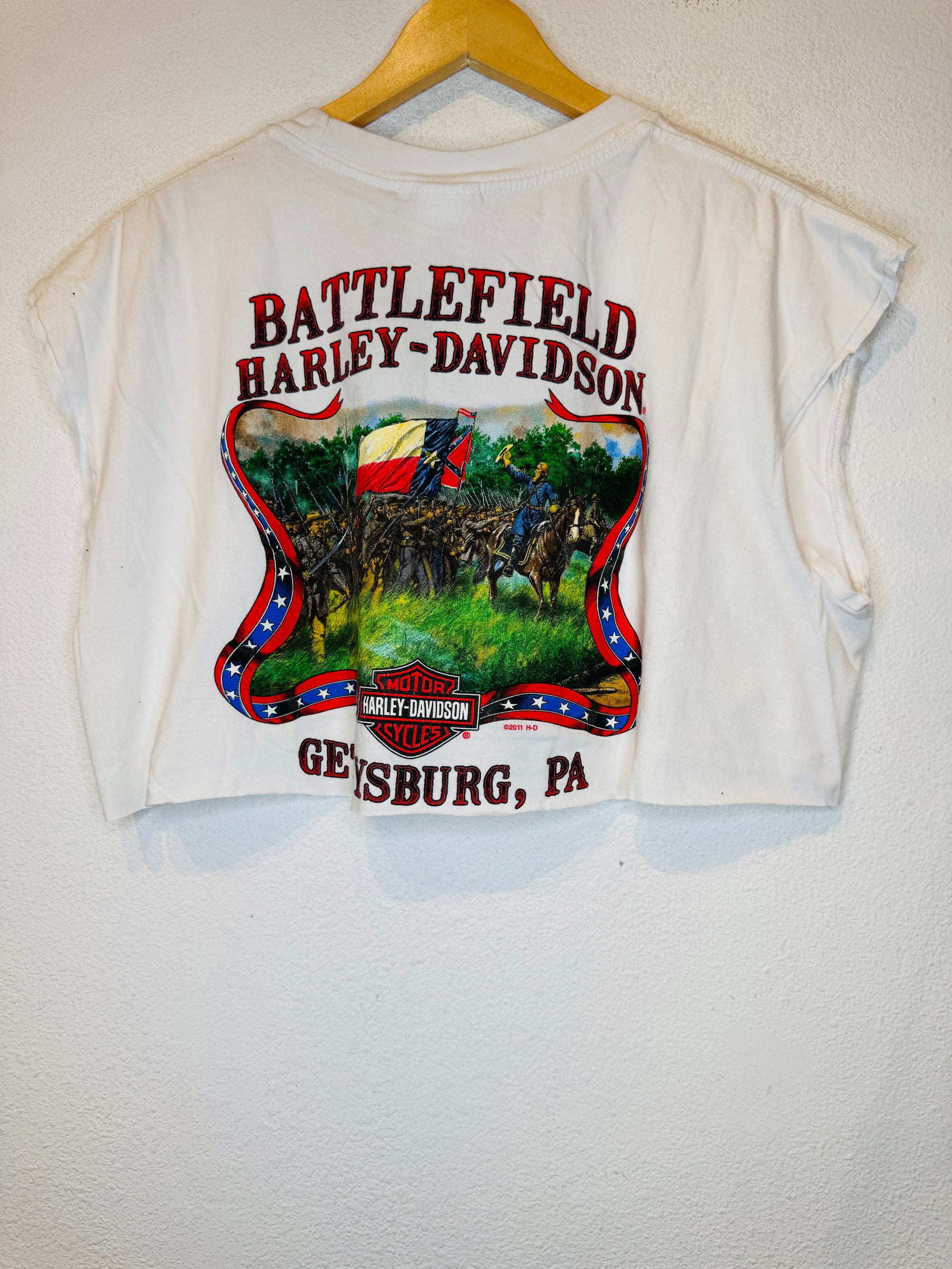 Battlefield Harley Vintage Crop Tank