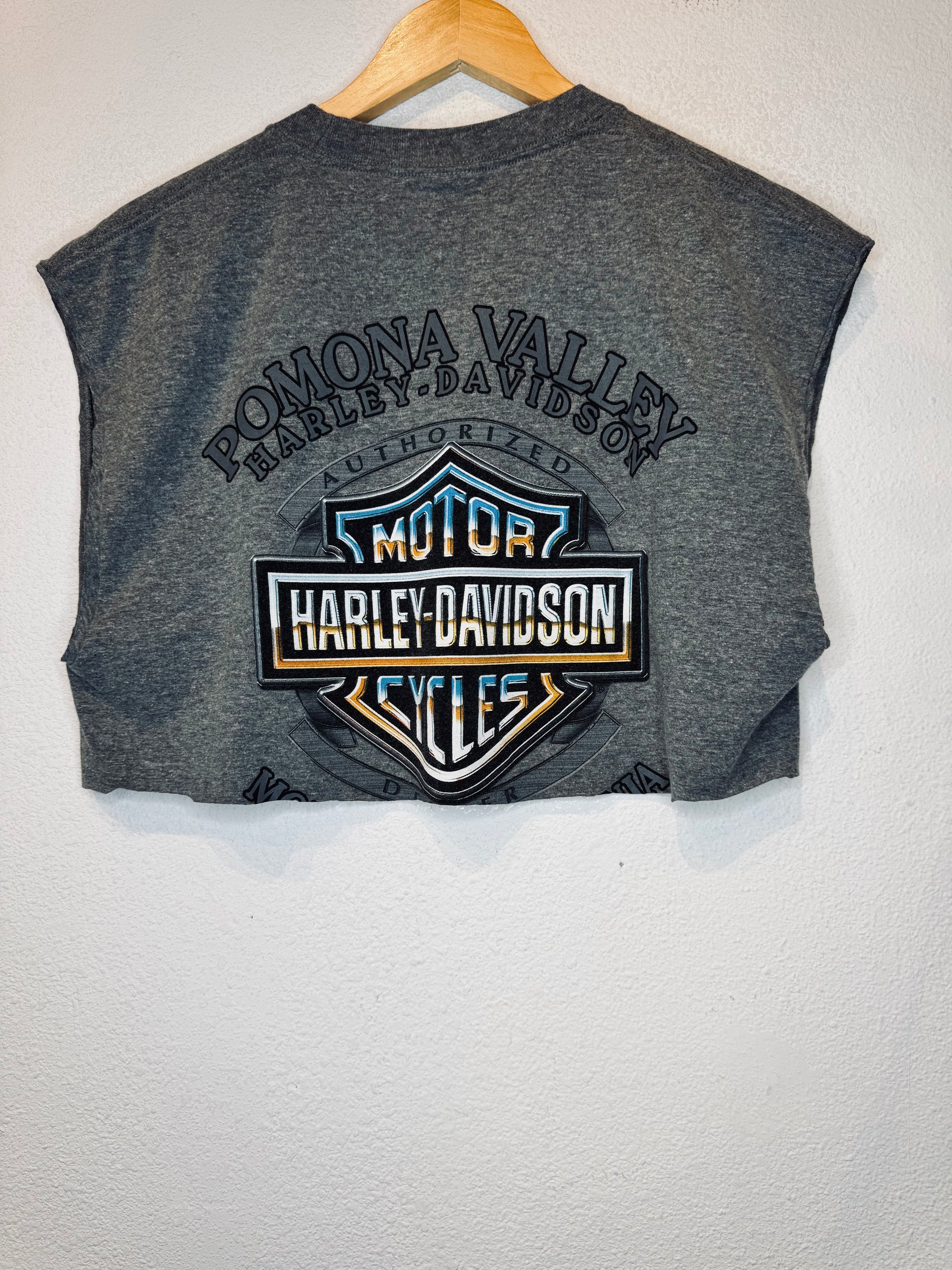 Pomona Harley Vintage Crop Tank