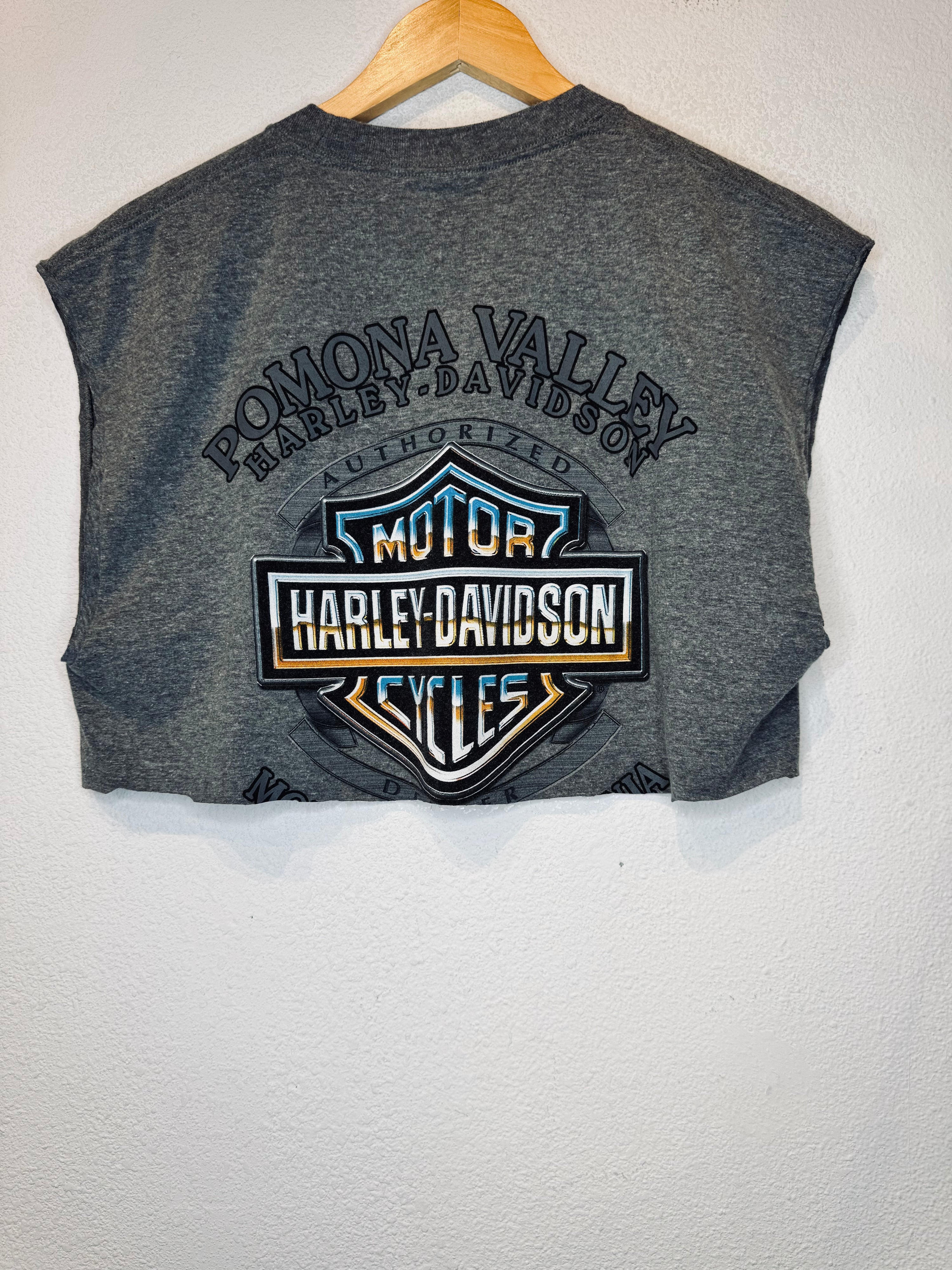 Pomona Harley Vintage Crop Tank