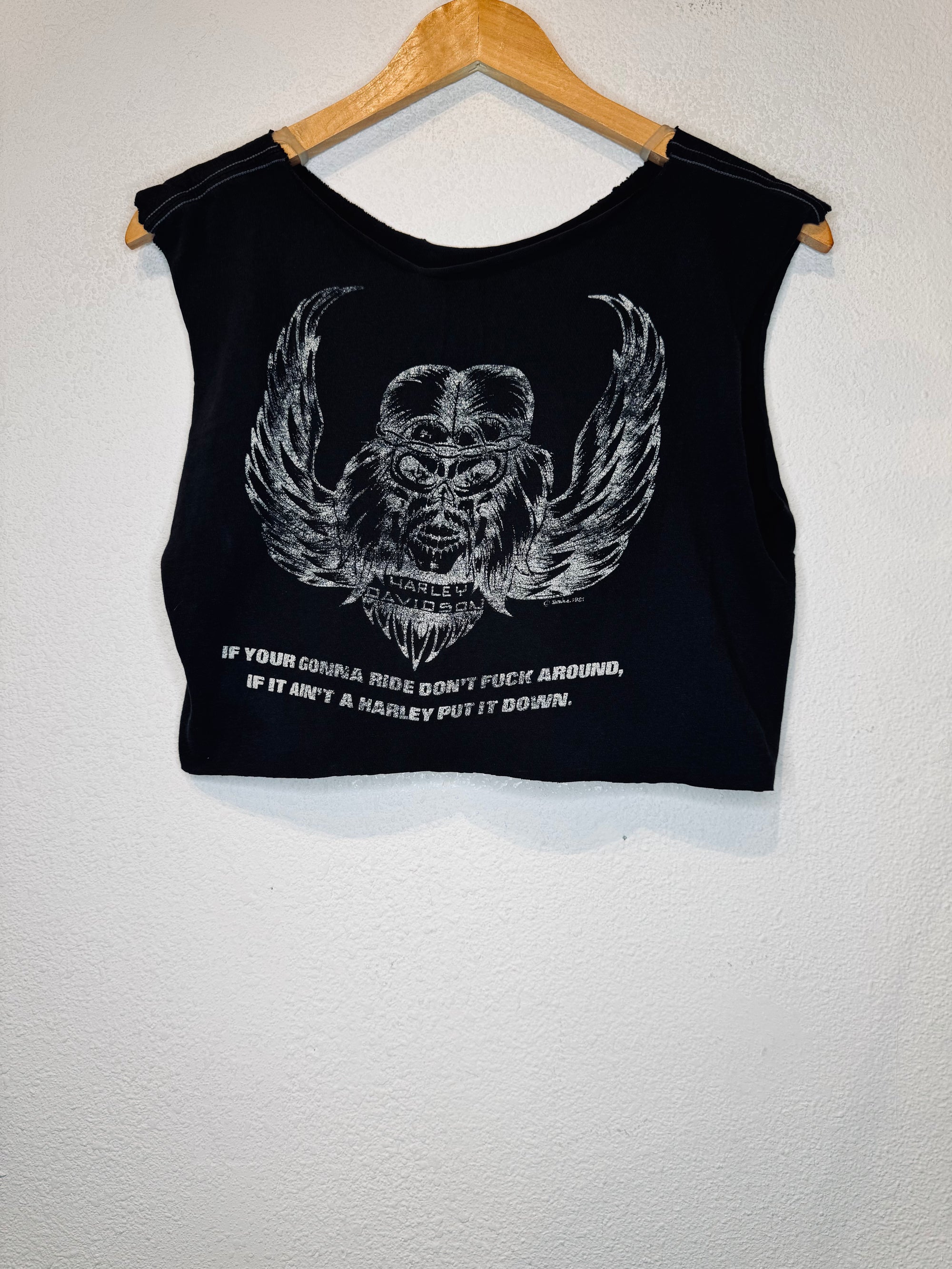 Shotgun Harley Vintage Crop Tank