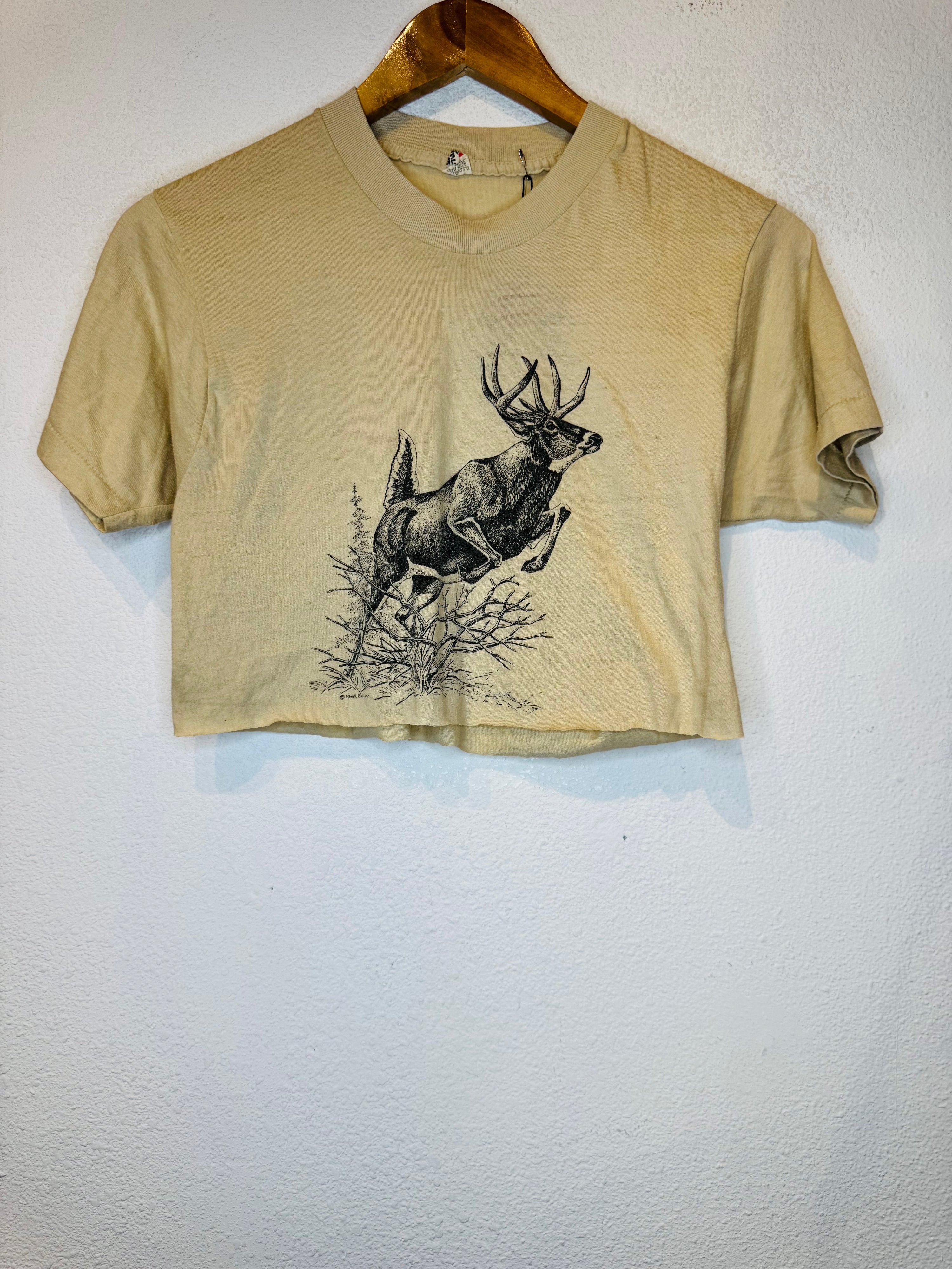 '84 Buck Vintage Crop Tee