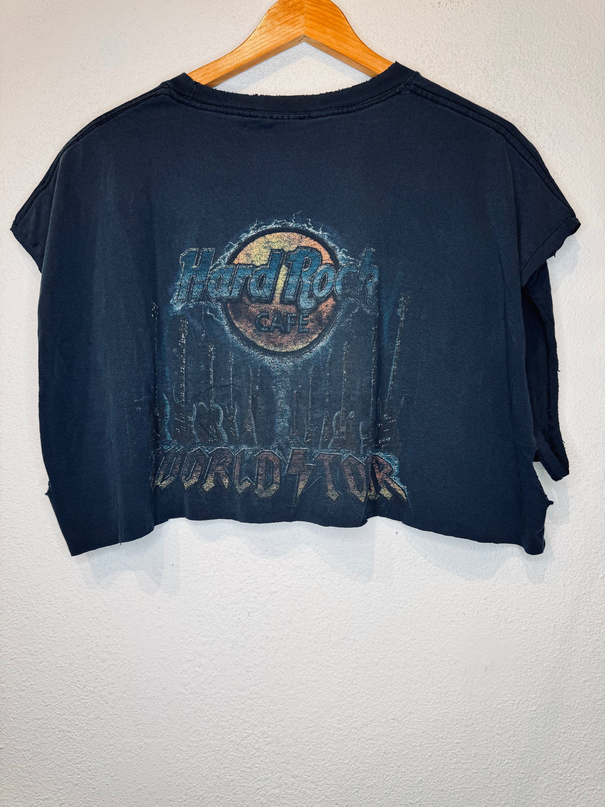 Hard Rock World Tour Vintage Crop Tank