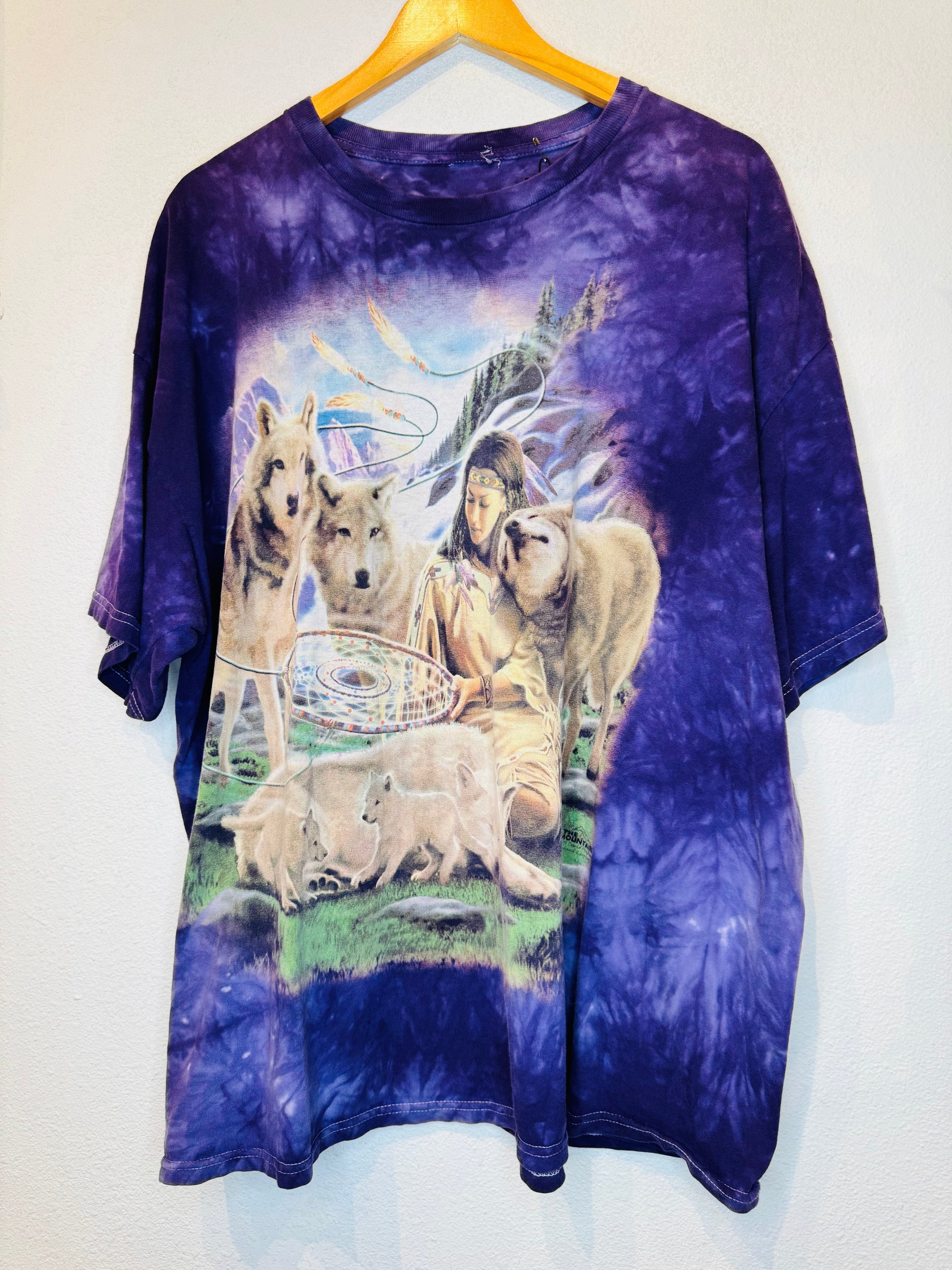 Native Wolves Vintage Tee