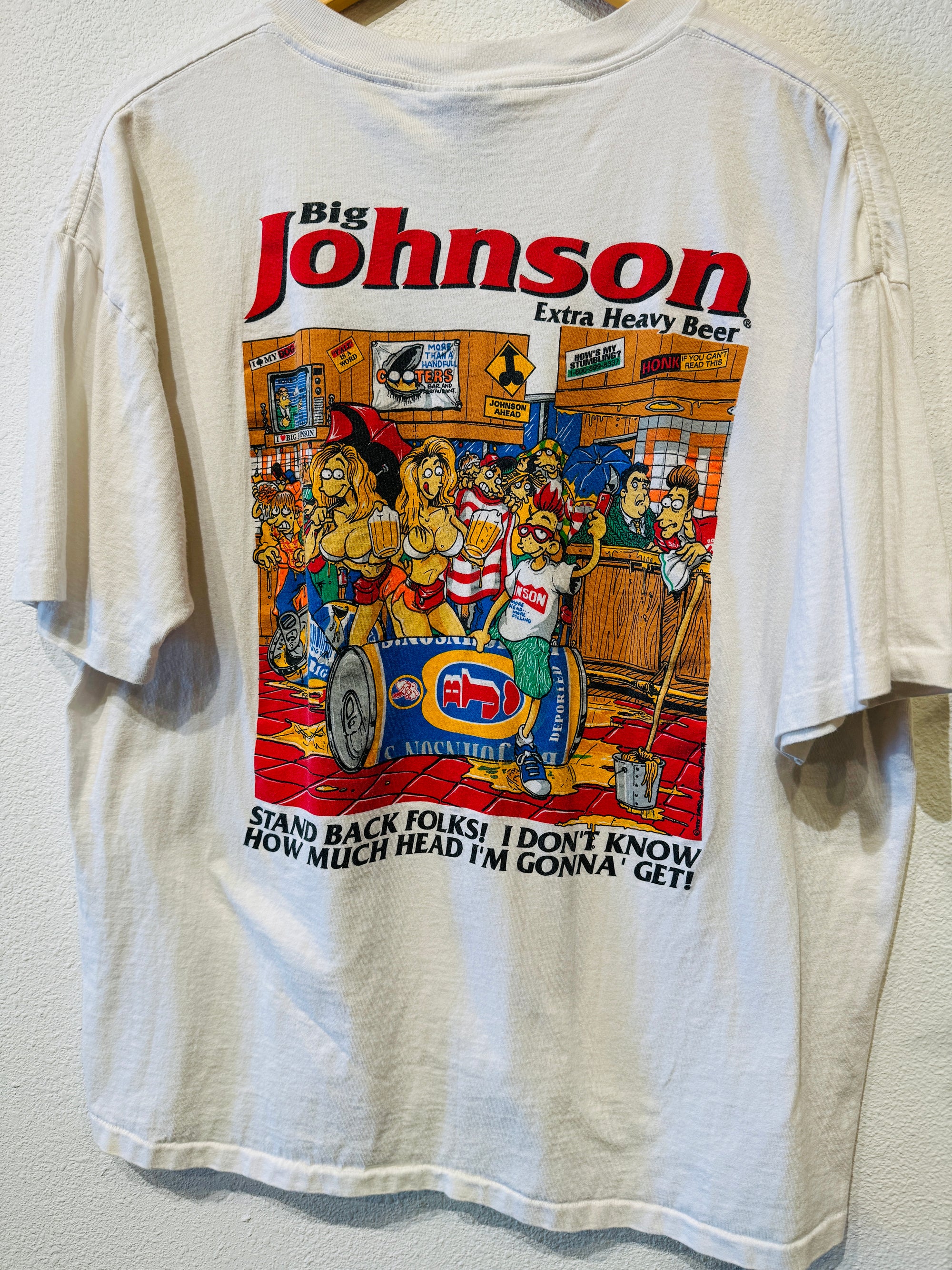 Big Johnson Heavy Beer Vintage Tee