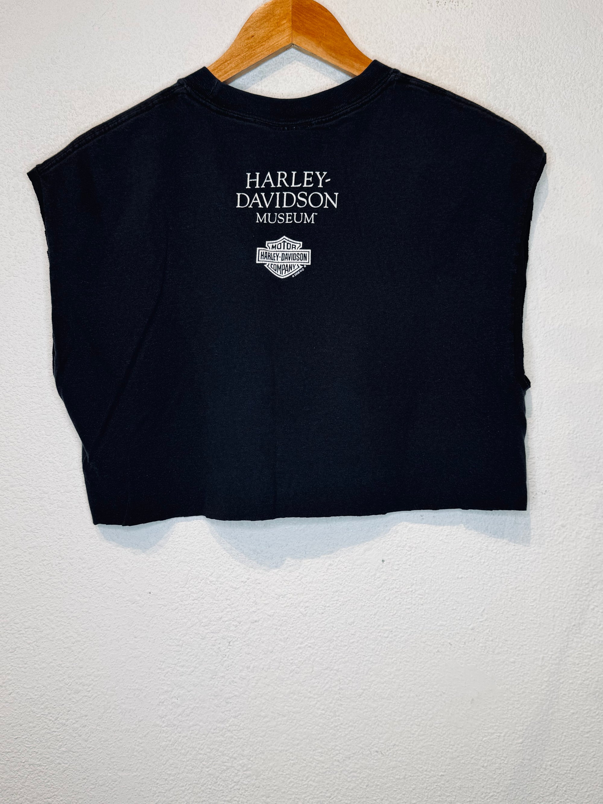More Than a Machine Harley Vintage Crop Tank