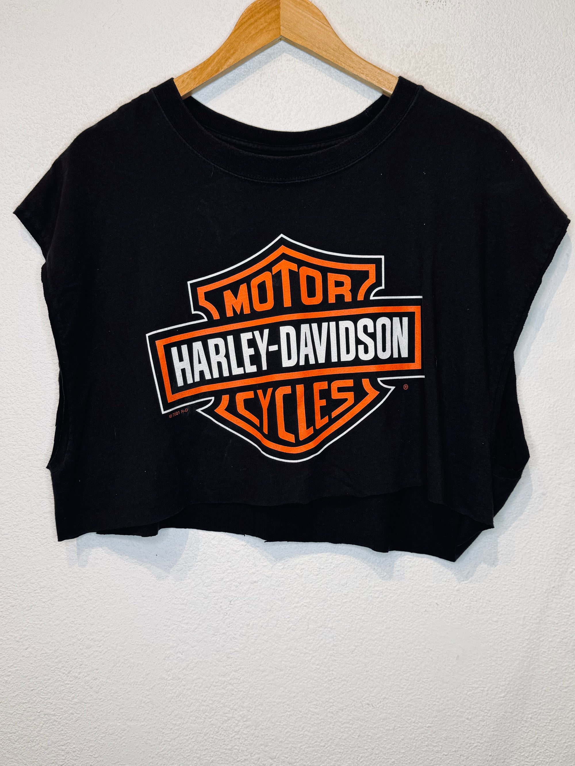 Los Angeles Harley Vintage Crop Tank