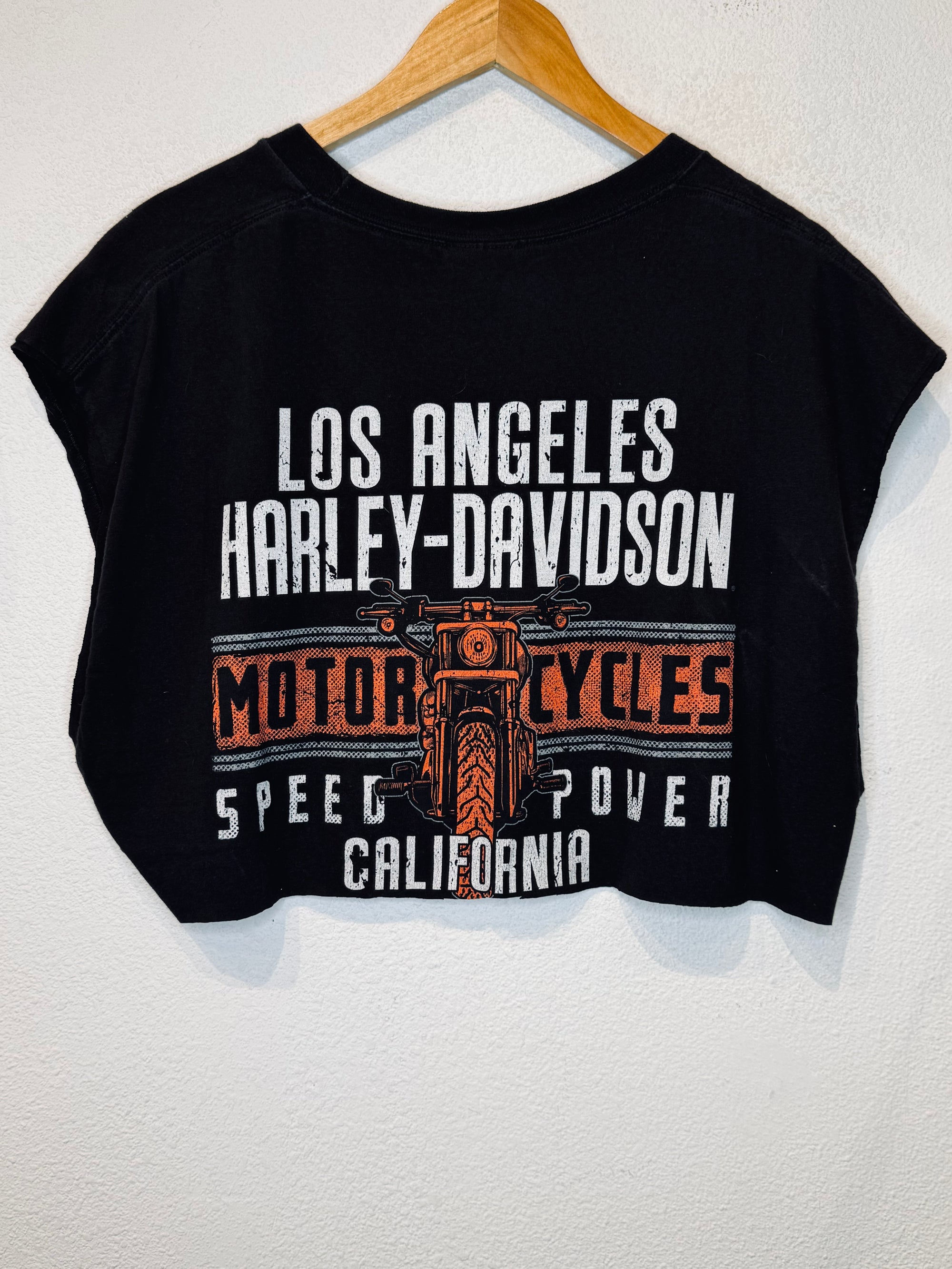 Los Angeles Harley Vintage Crop Tank