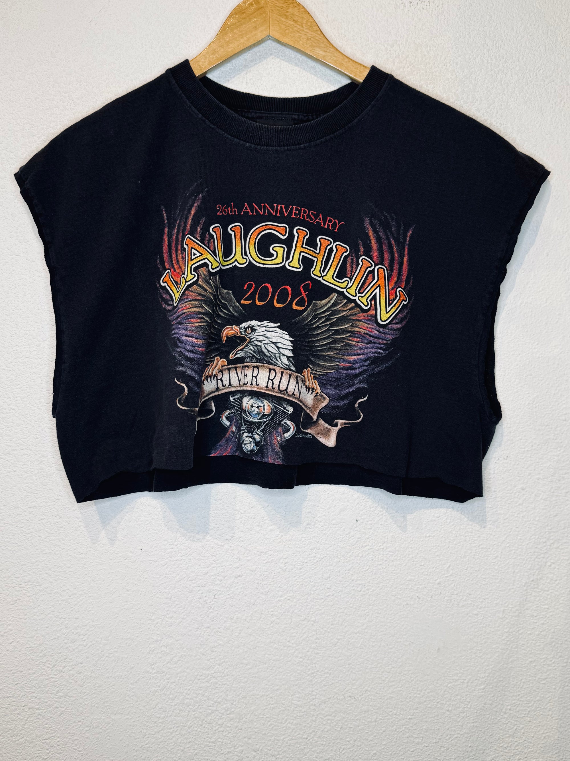 Laughlin '08 Vintage Crop Tank