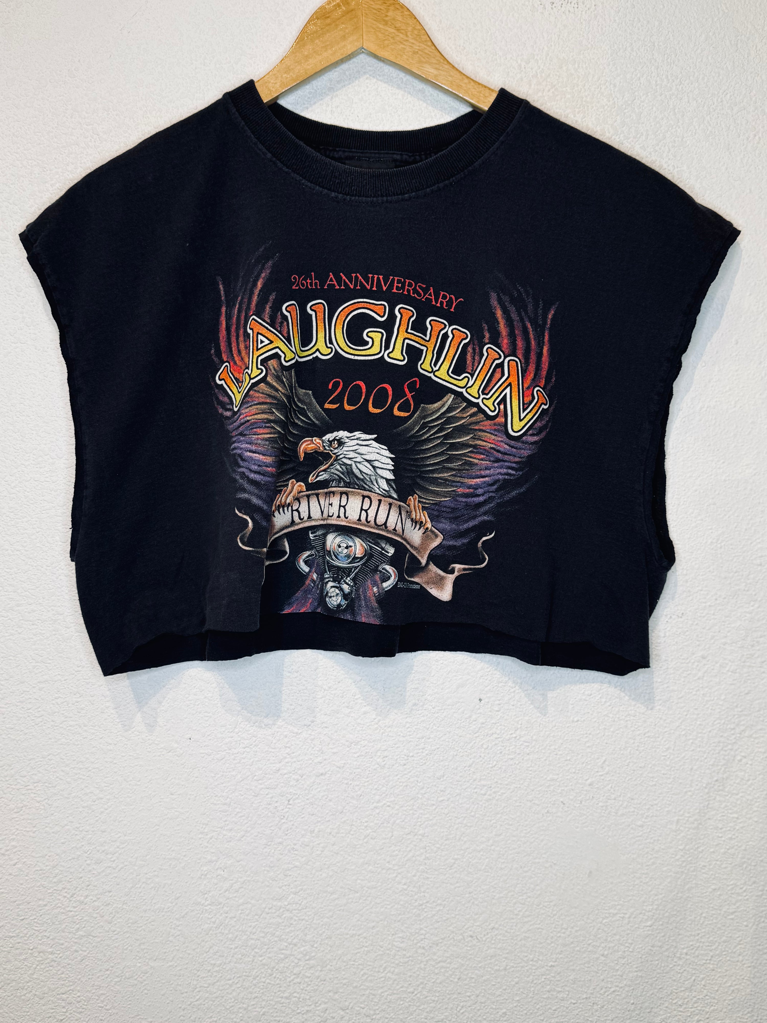 Laughlin '08 Vintage Crop Tank