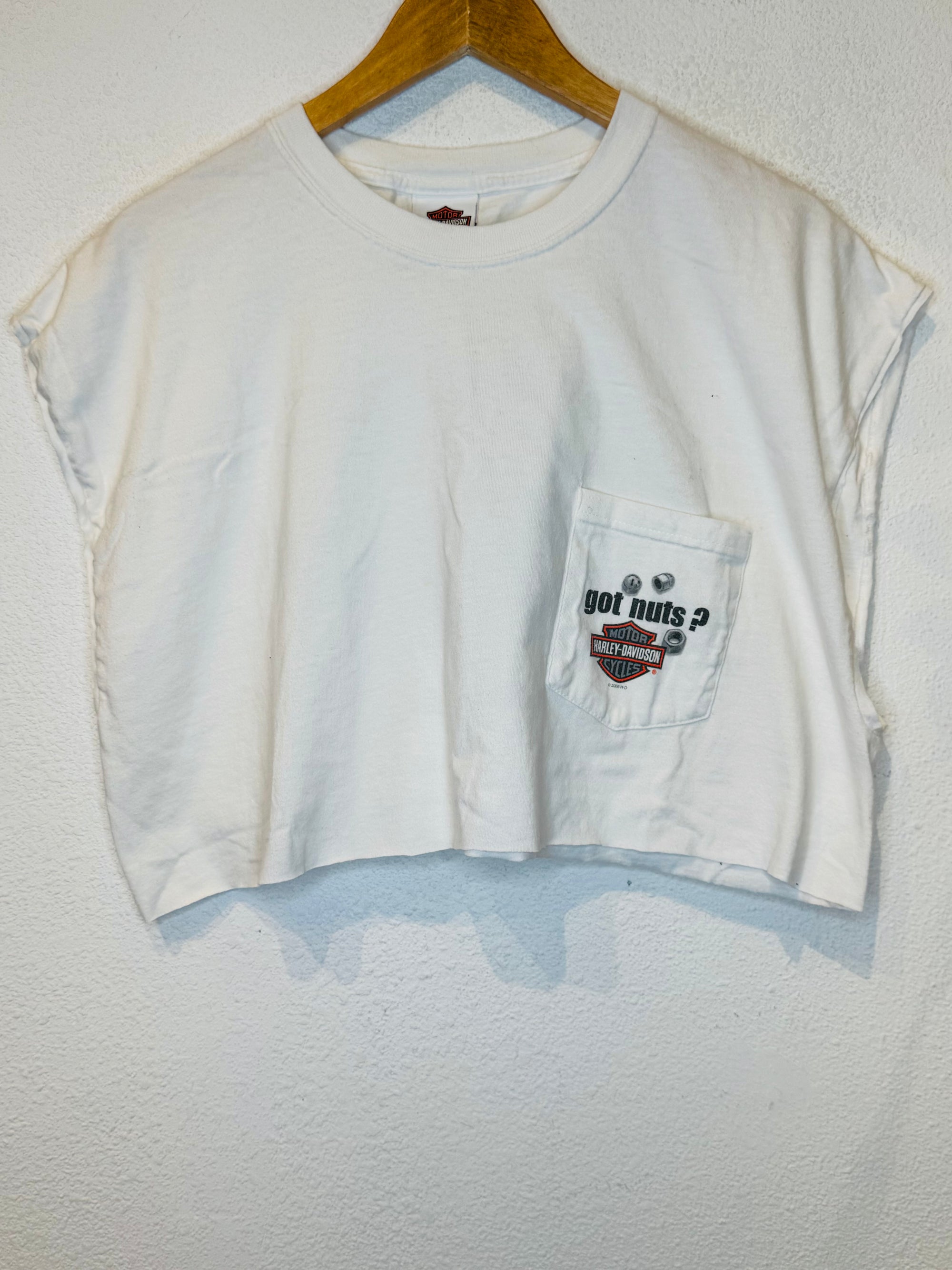 Got Nuts Harley Vintage Crop Tank