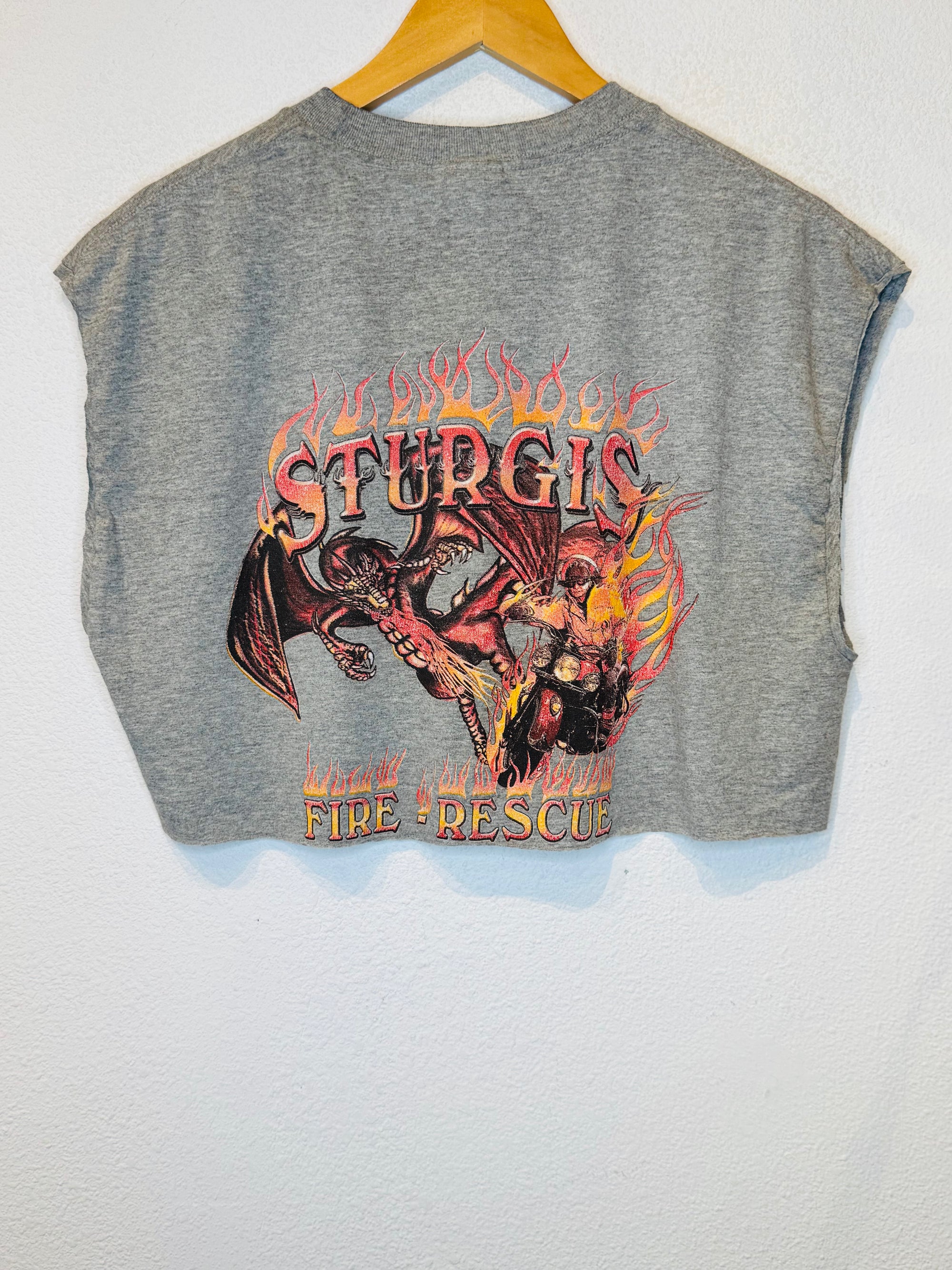 Sturgis Fire Vintage Crop Tank