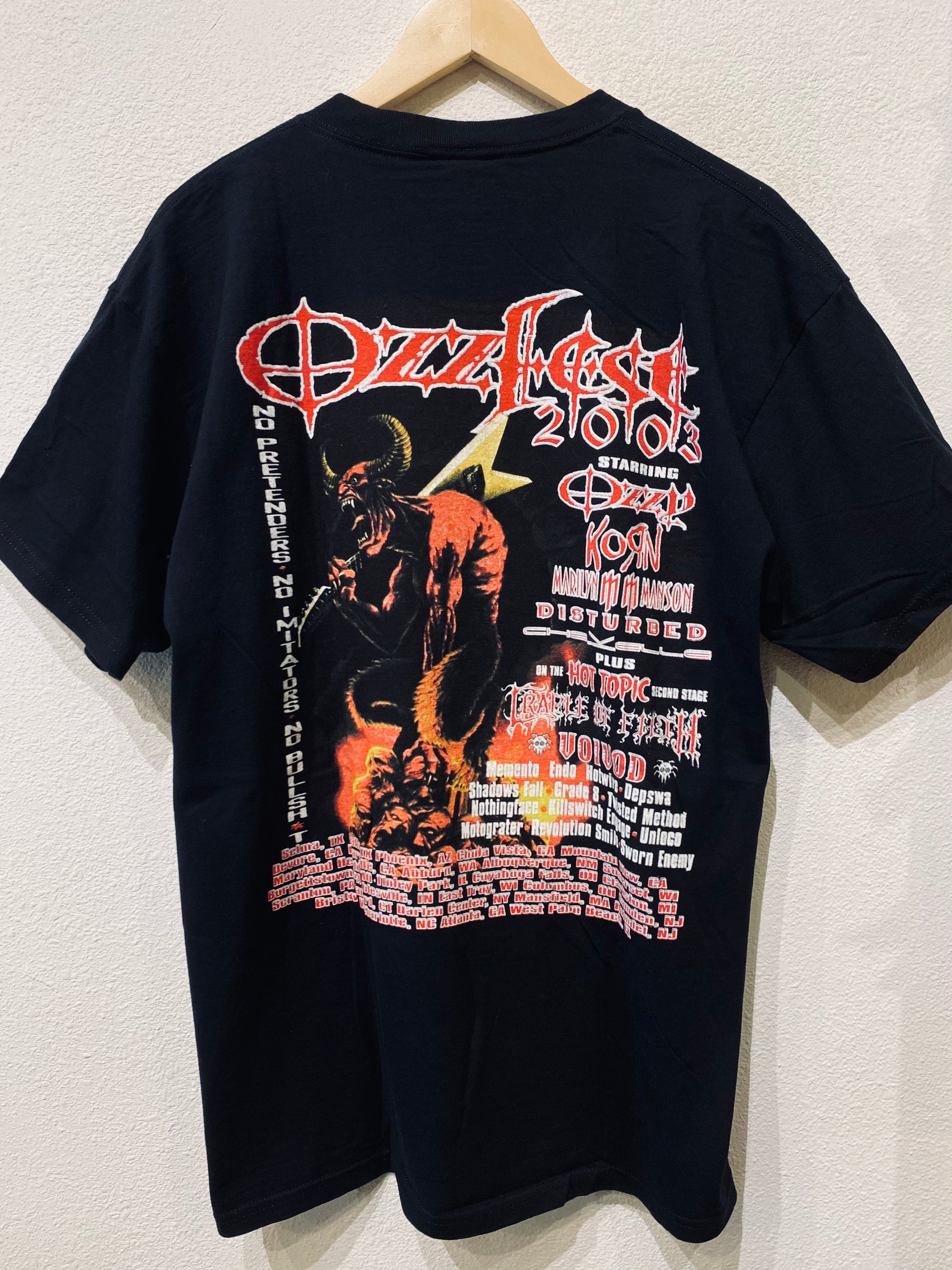 Ozzfest '03 No Pretenders Vintage Tee